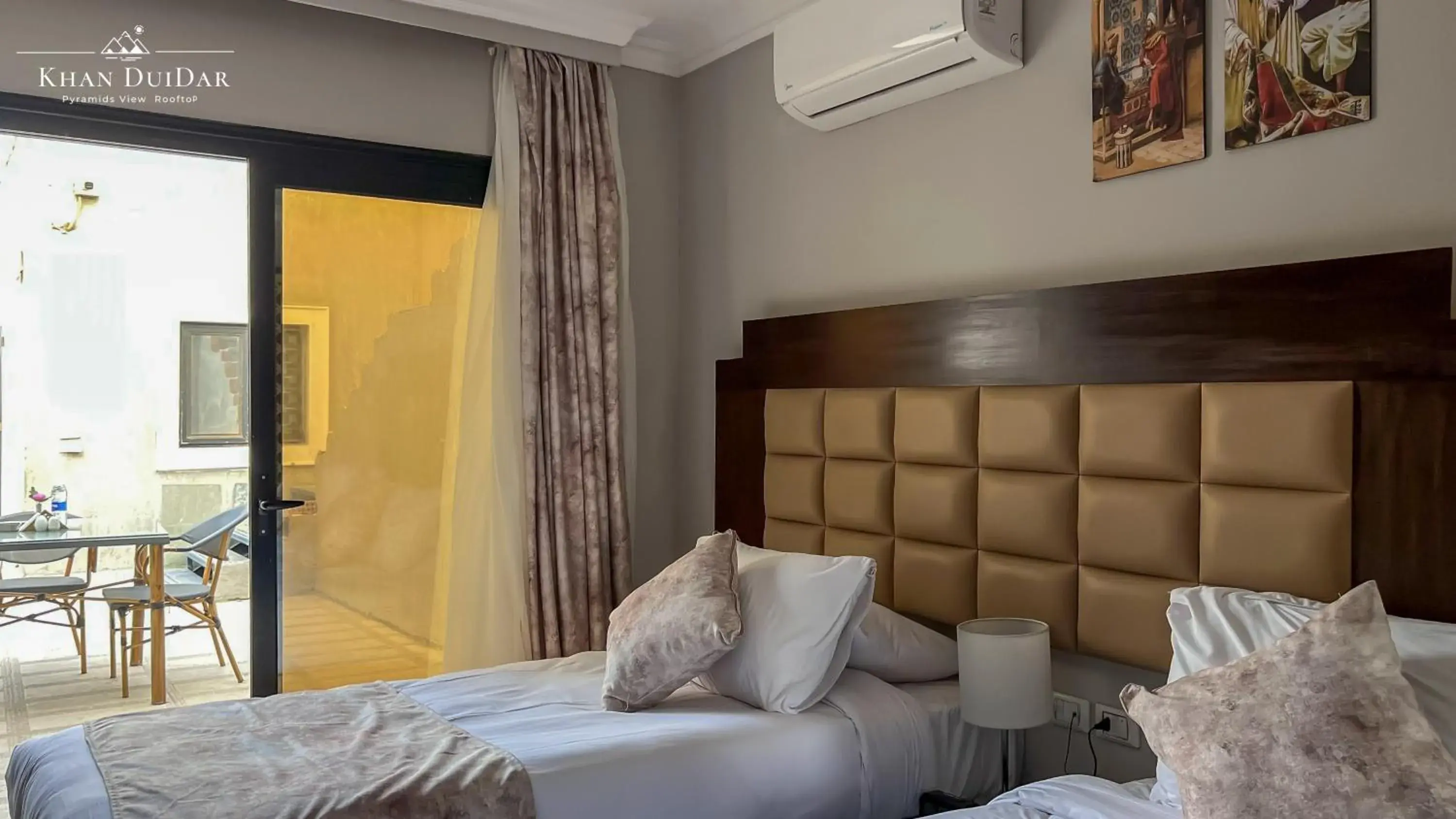 Superior Double or Twin Room with City View in Khan Duidar Inn - Pyramids View Rooftop Superior Double or Twin Room with City View in Khan Duidar Inn - Pyramids View Rooftop
