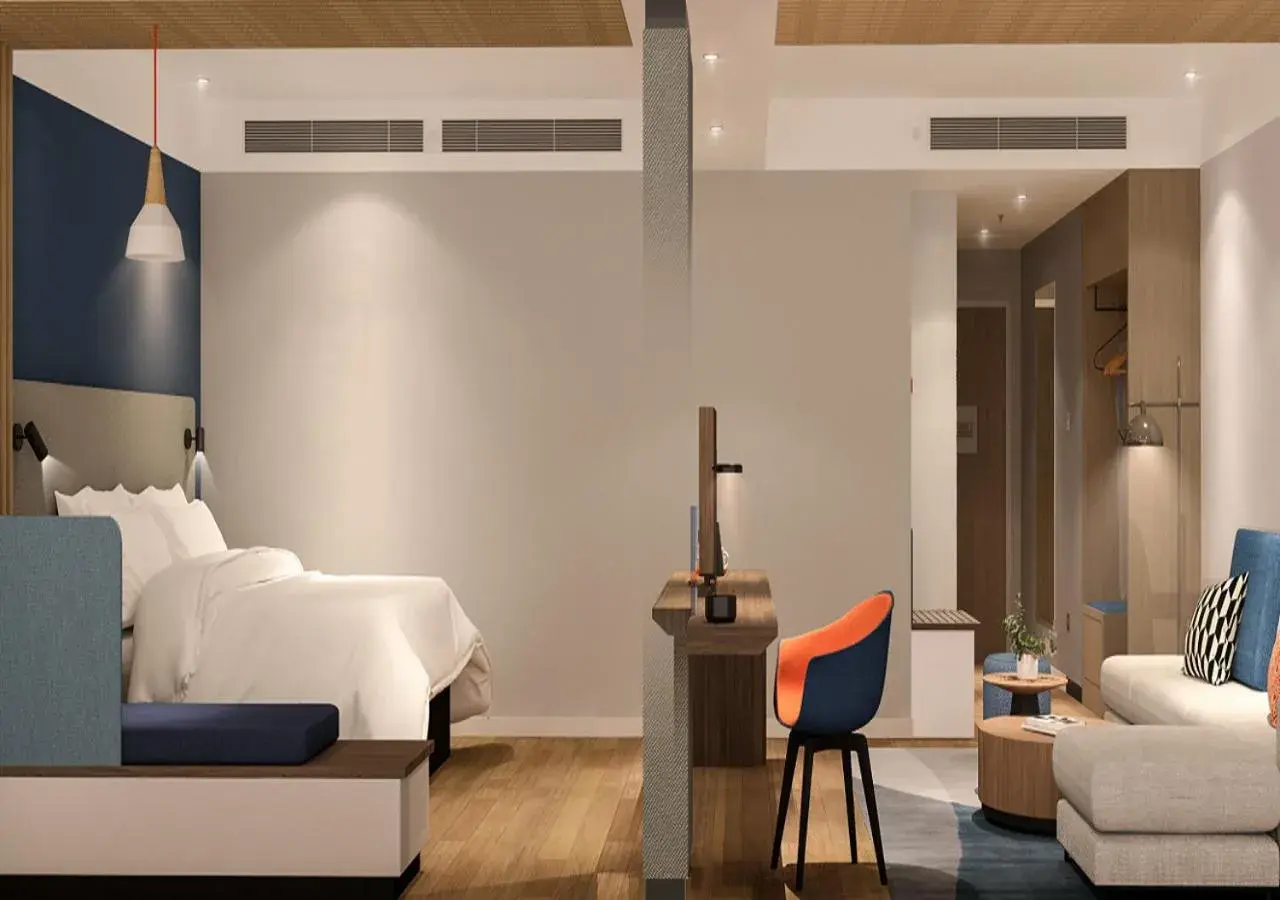 King Suite - Non-Smoking in Holiday Inn Express Xi'an High Tech South by IHG King Suite - Non-Smoking in Holiday Inn Express Xi'an High Tech South by IHG