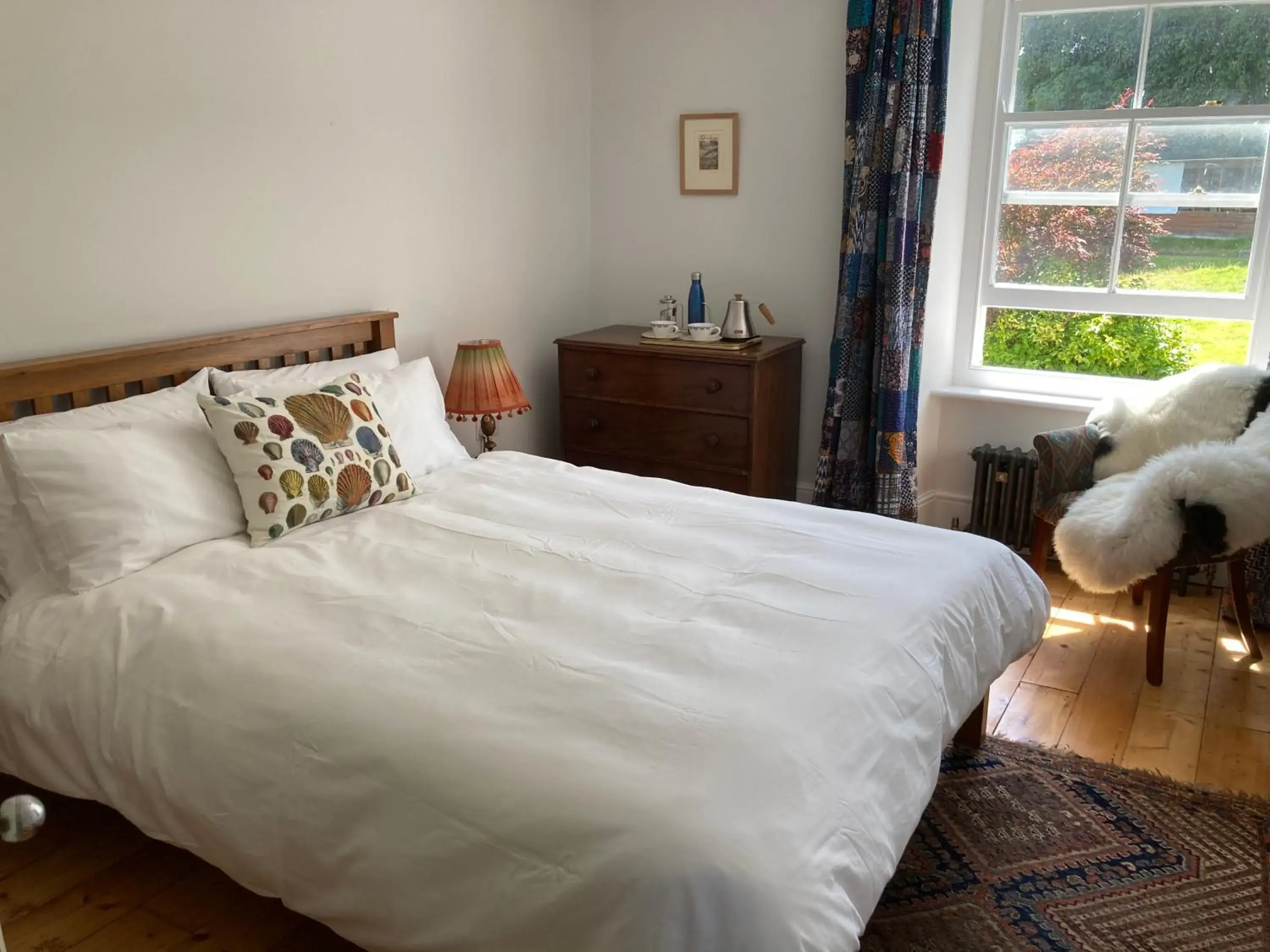 Double Room with Garden View in Frizenham Farmhouse Double Room with Garden View in Frizenham Farmhouse