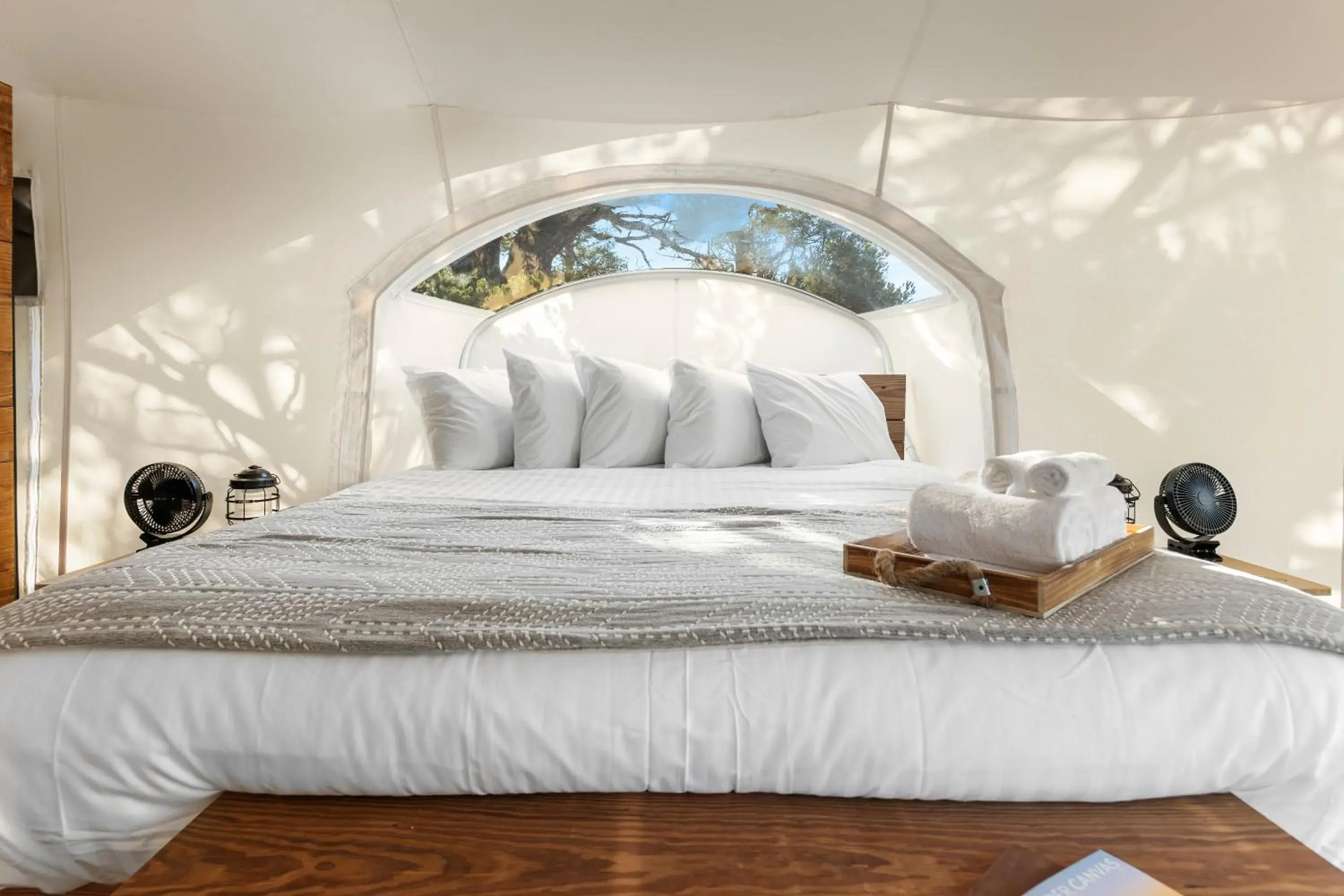 Stargazer with Kids Tent, Private Bathroom in Under Canvas Bryce Canyon Stargazer with Kids Tent, Private Bathroom in Under Canvas Bryce Canyon