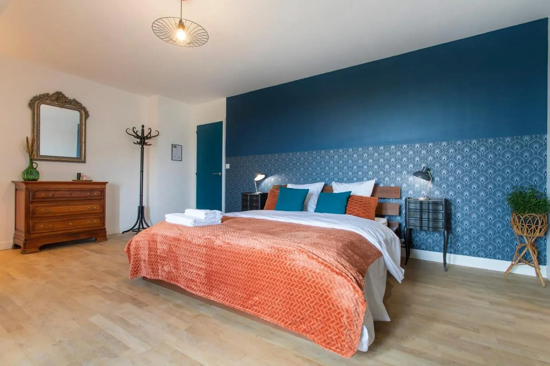 Family Room with Sea View in La Bellevue Bréville - B&B Family Room with Sea View in La Bellevue Bréville - B&B