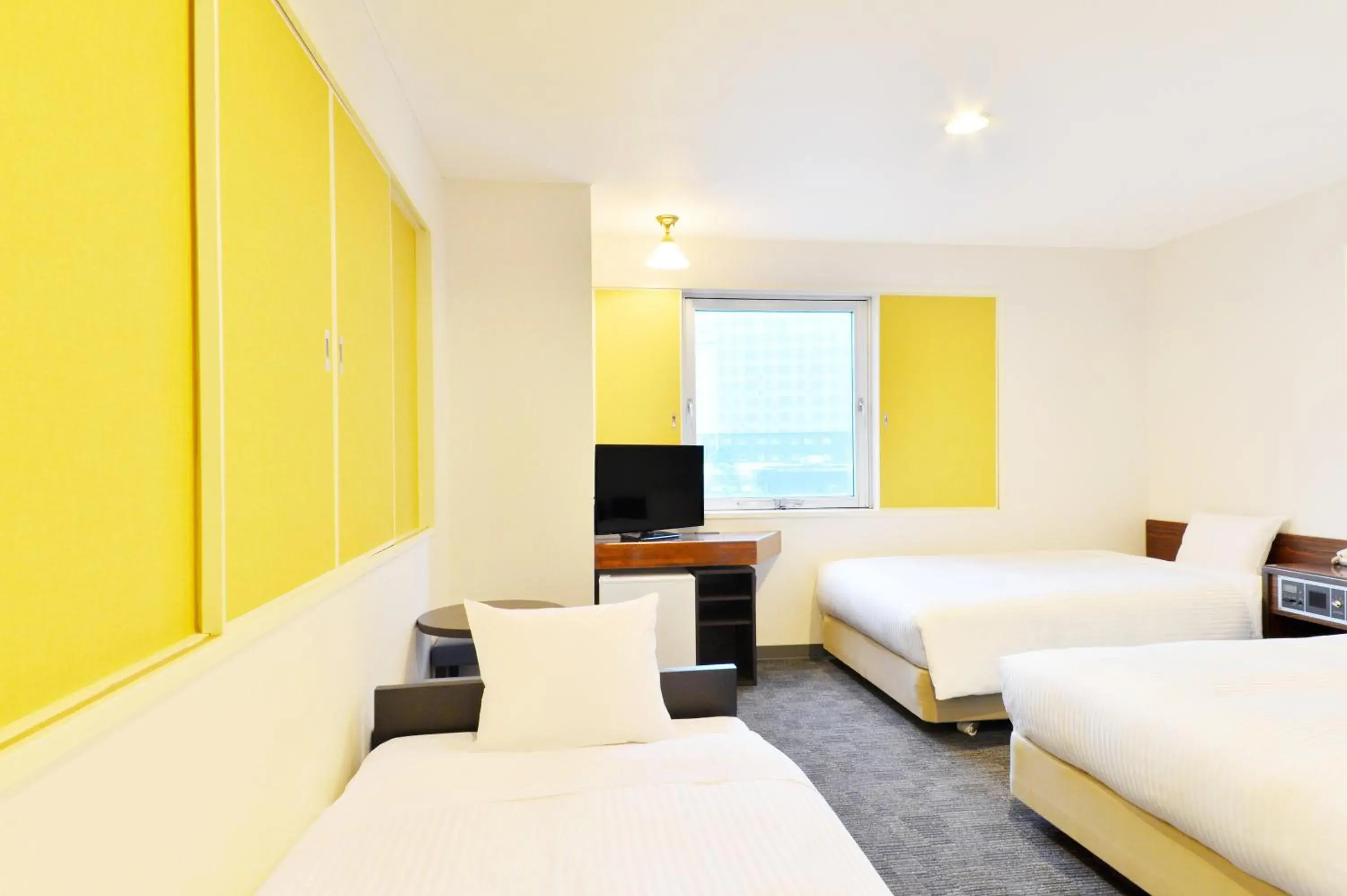 Comfort Triple Room - single occupancy - House Keeping is Optional with Additional Cost - Non-Smoking in Smile Hotel Hakodate Comfort Triple Room - single occupancy - House Keeping is Optional with Additional Cost - Non-Smoking in Smile Hotel Hakodate