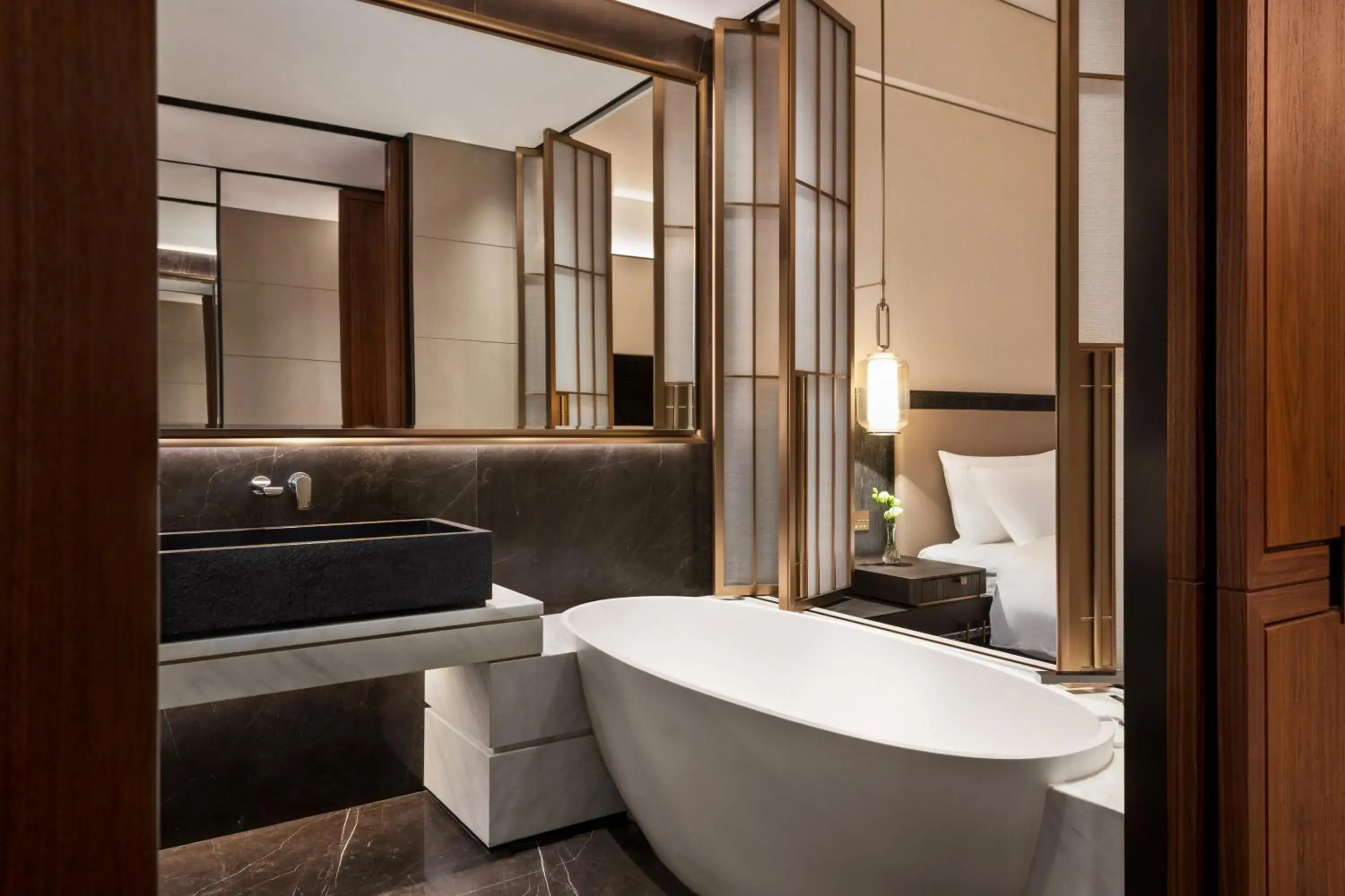 Grand DeluxeTwin Room in Shangri-La Nanning - The tallest hotel worldwide in Shangri-La Group Grand DeluxeTwin Room in Shangri-La Nanning - The tallest hotel worldwide in Shangri-La Group