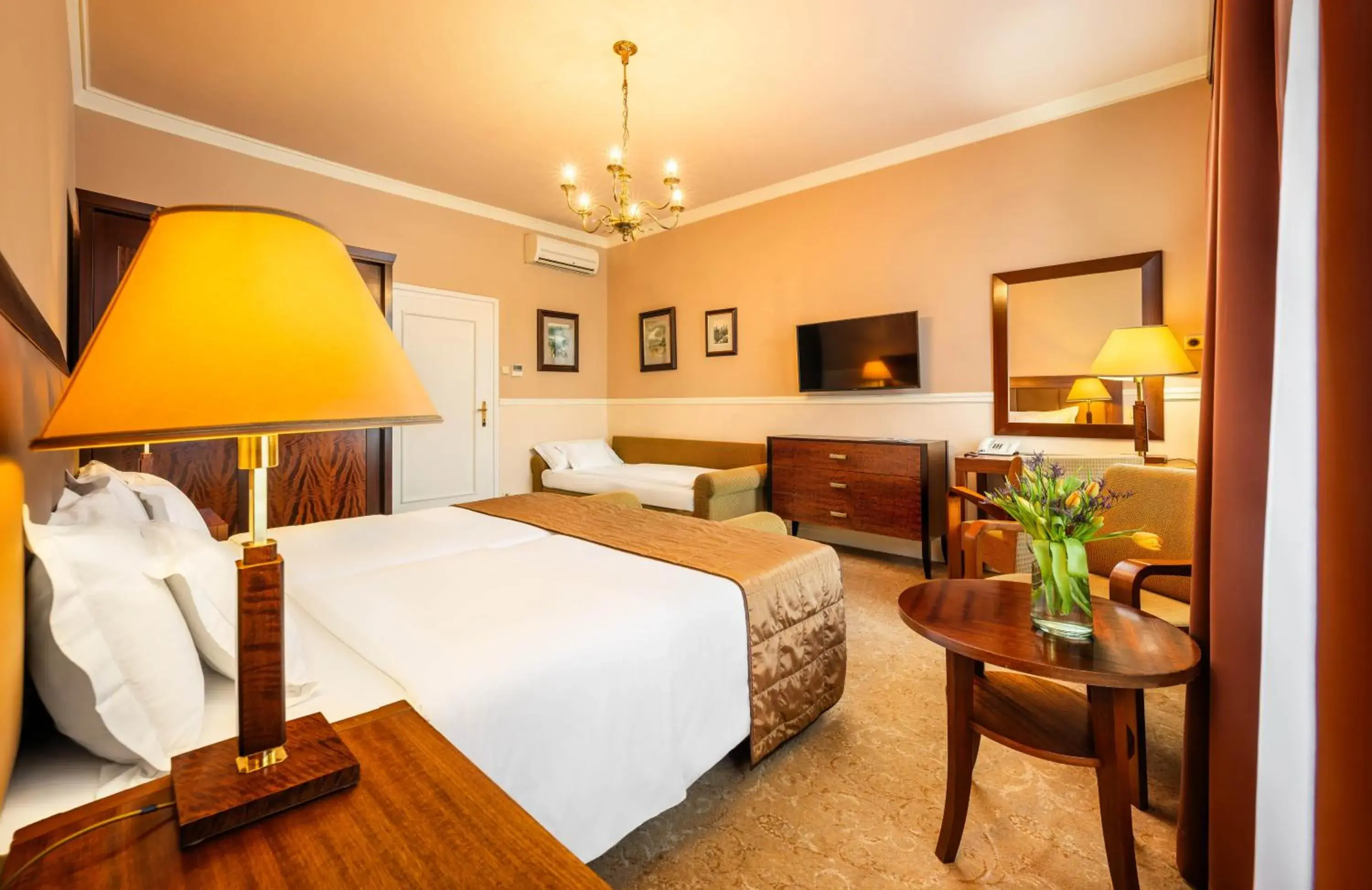 Triple Room in Esplanade Hotel Prague Triple Room in Esplanade Hotel Prague