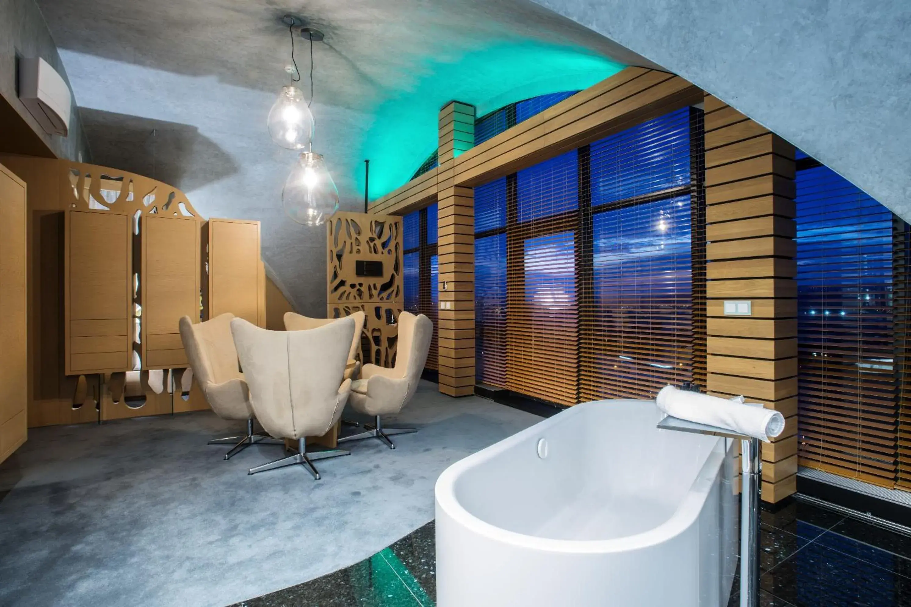 Presidential Duplex Suite with Water and Sauna World Access in Wellness Hotel Step - Czech Leading Hotels Presidential Duplex Suite with Water and Sauna World Access in Wellness Hotel Step - Czech Leading Hotels