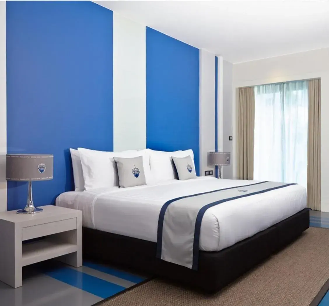 Deluxe King Room with Terrace and Pool Access in Amari Buriram United Deluxe King Room with Terrace and Pool Access in Amari Buriram United