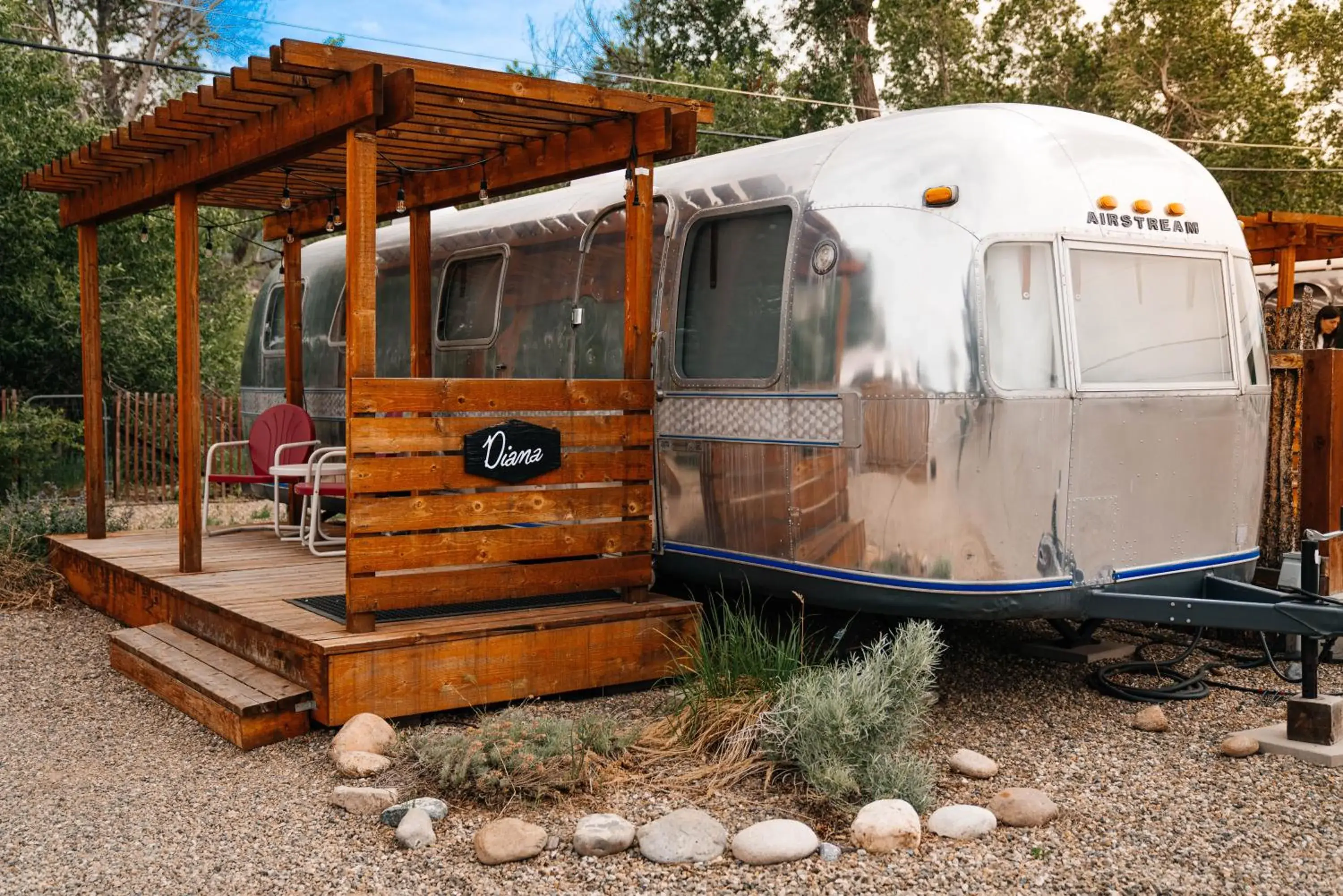 Diana Airstream in Amigo Motor Lodge Diana Airstream in Amigo Motor Lodge