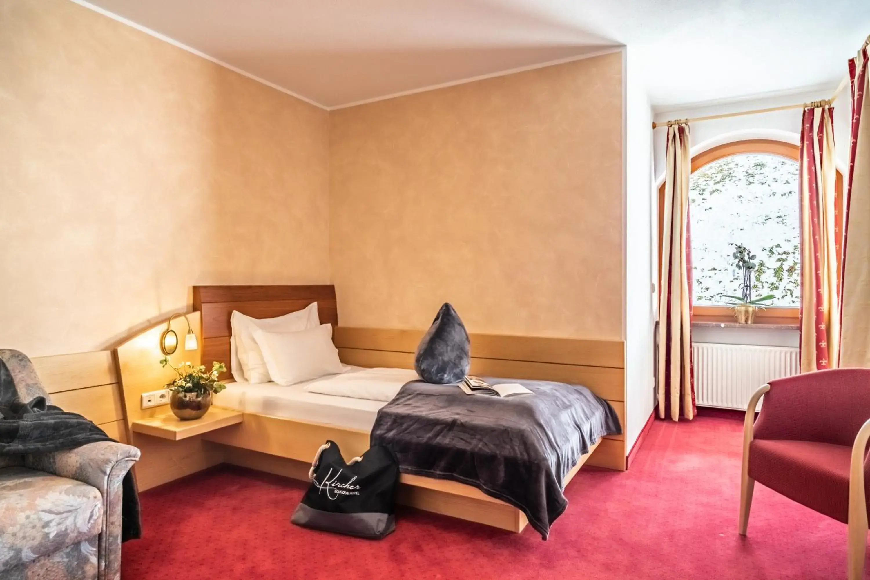 Single Room with Balcony - single occupancy in Boutique Hotel Kircher Single Room with Balcony - single occupancy in Boutique Hotel Kircher