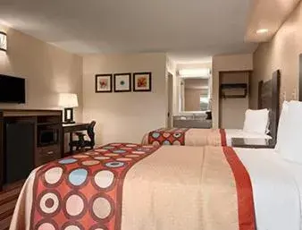 Deluxe Business Double Room with Two Double Beds - Non-Smoking in Super 8 by Wyndham Rahway/Newark Deluxe Business Double Room with Two Double Beds - Non-Smoking in Super 8 by Wyndham Rahway/Newark