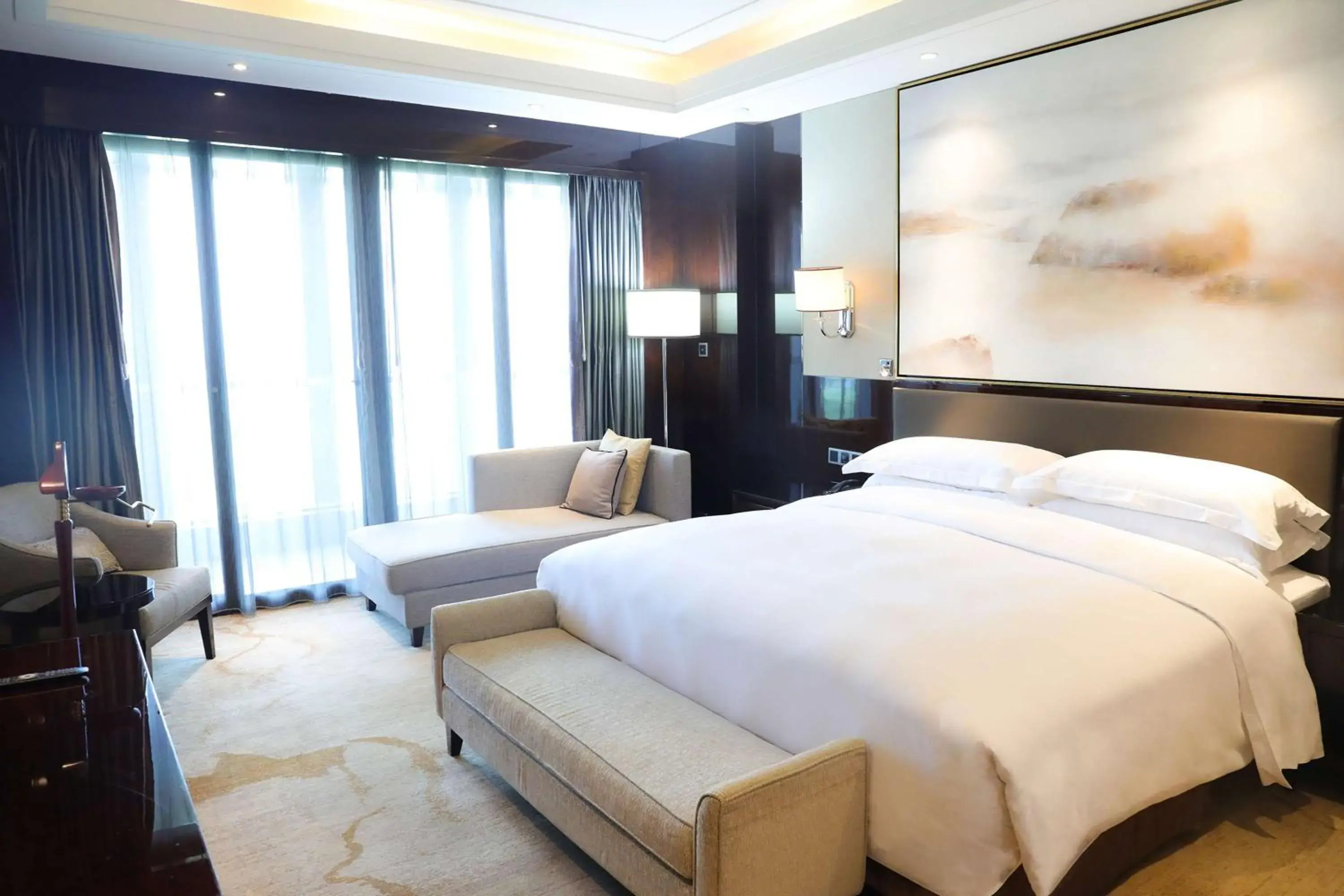 One-Bedroom King Suite in DoubleTree By Hilton Anhui One-Bedroom King Suite in DoubleTree By Hilton Anhui