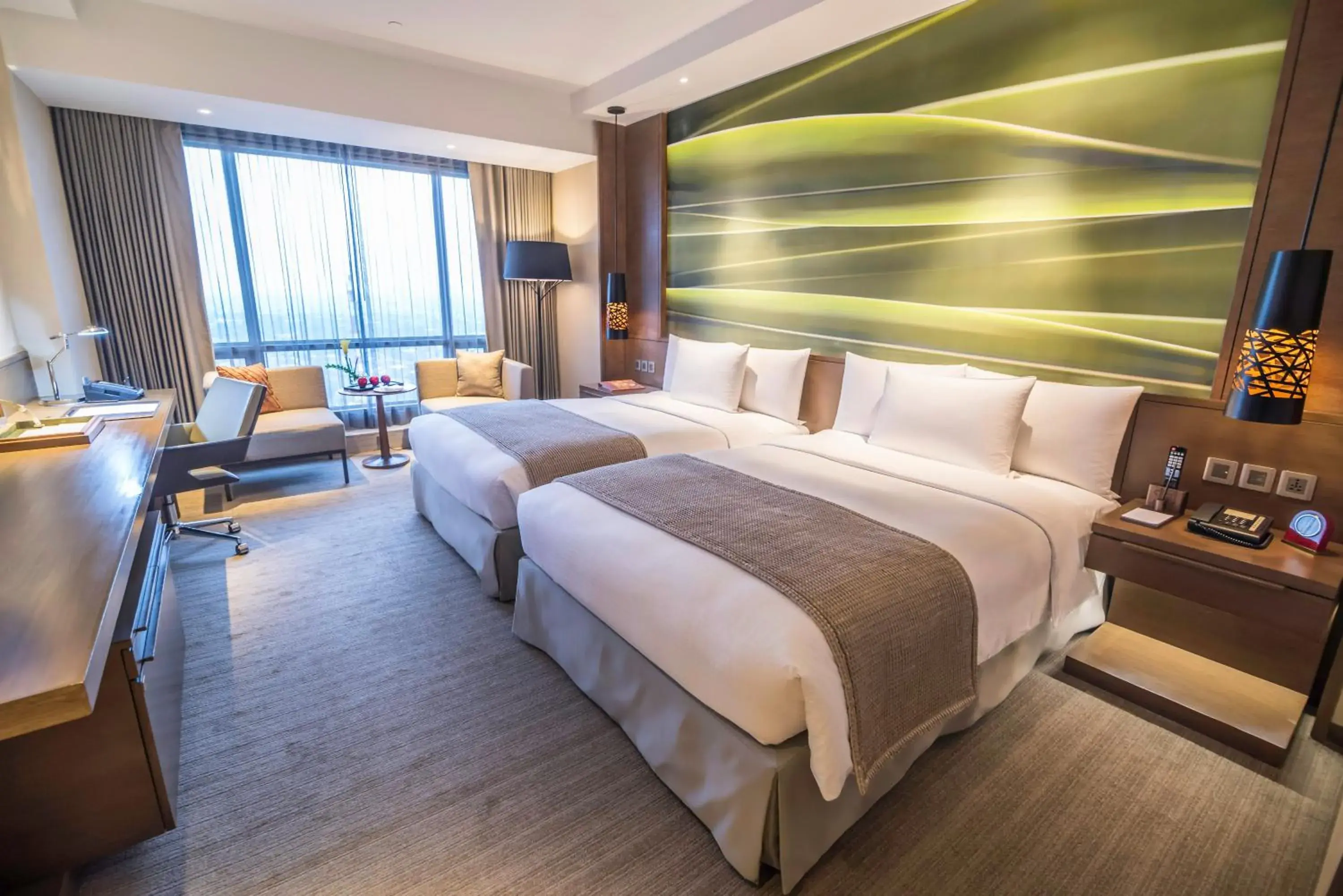 Deluxe City View Twin in Marco Polo Ortigas Manila Deluxe City View Twin in Marco Polo Ortigas Manila