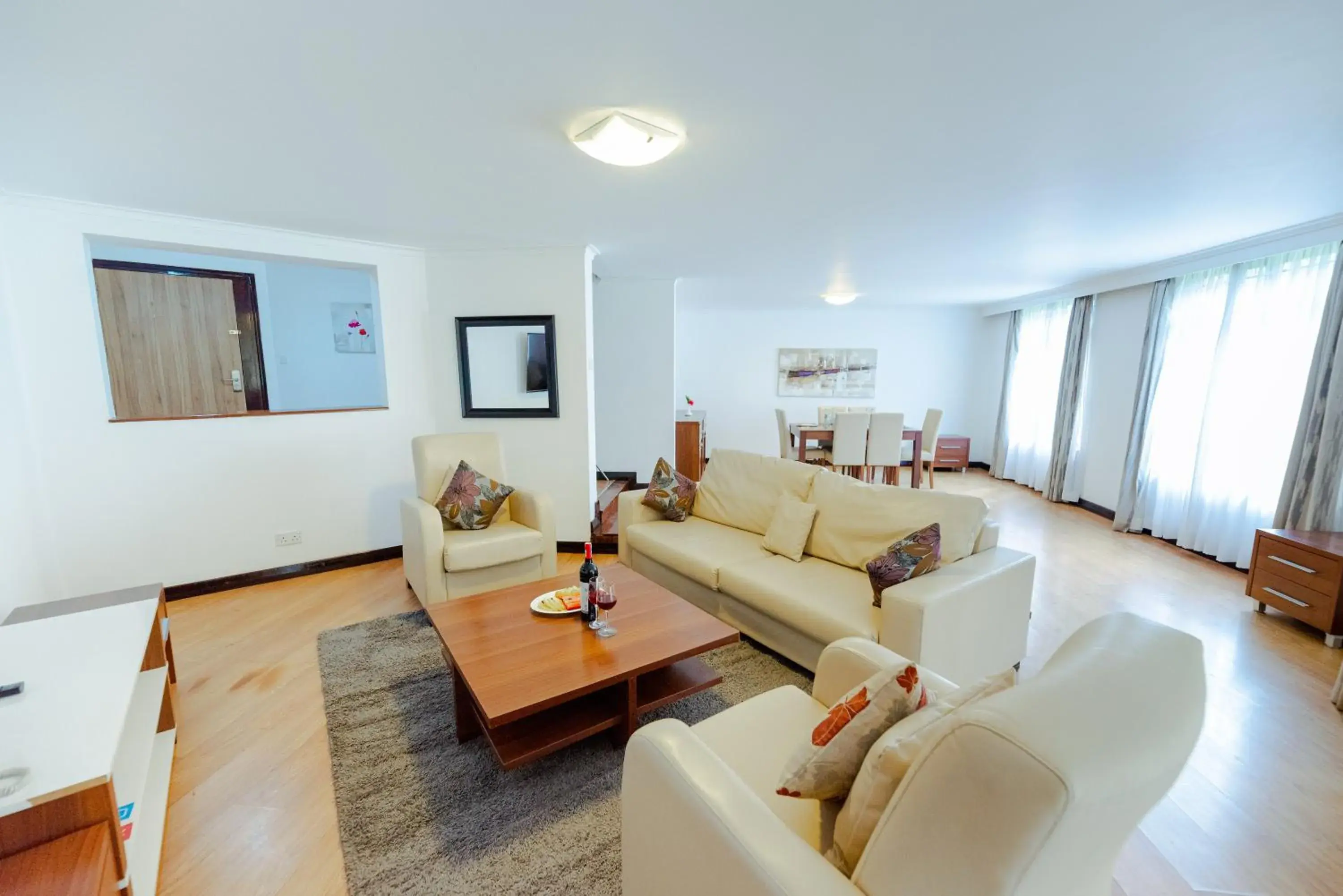 Three-Bedroom Superior Apartment with Two Queen Beds and Two Single Beds - Non-Smoking in Heri Heights Hotel Apartments, SureStay Collection by Best Western Three-Bedroom Superior Apartment with Two Queen Beds and Two Single Beds - Non-Smoking in Heri Heights Hotel Apartments, SureStay Collection by Best Western