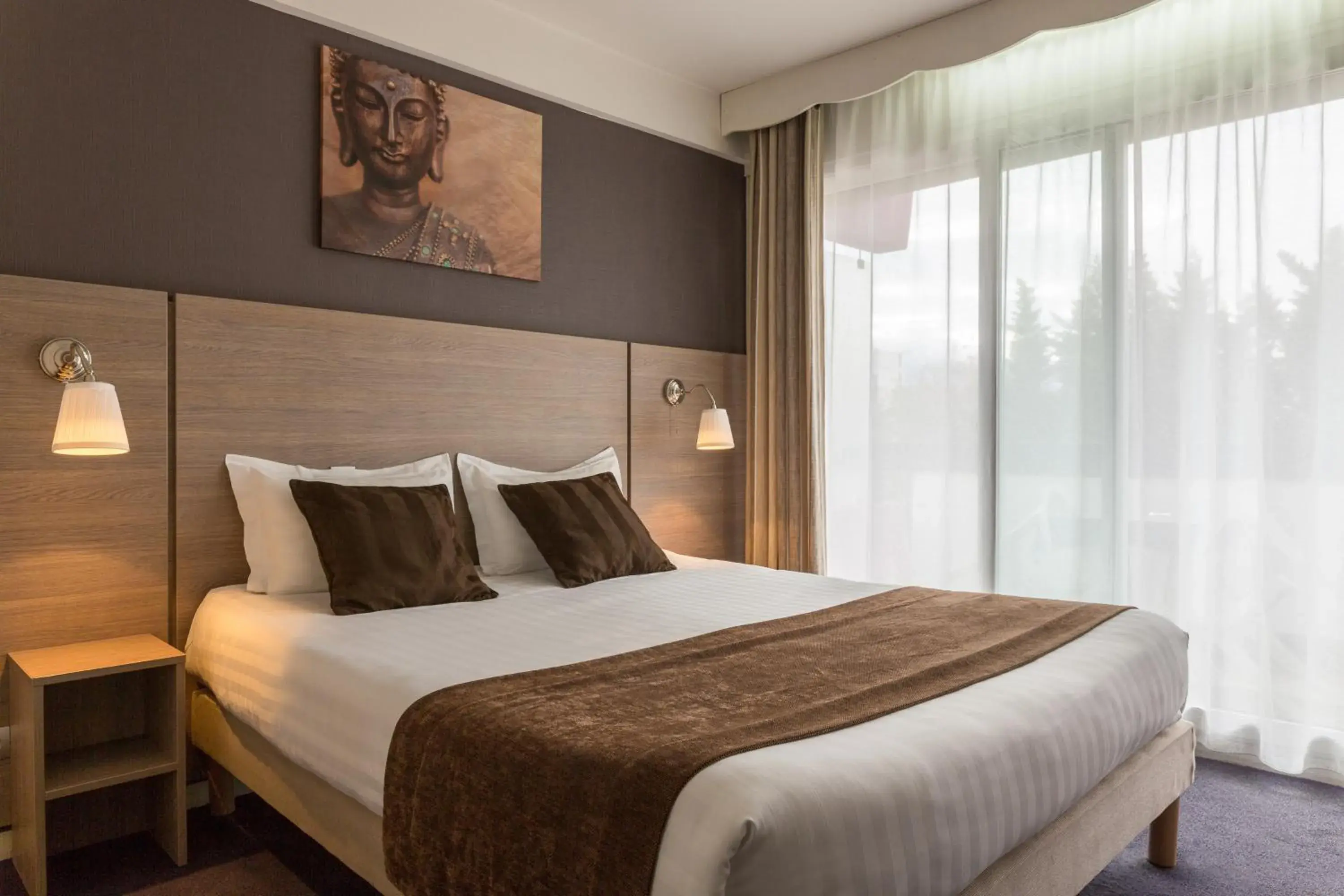 Comfort Double Room in The Originals City, Hôtel Villancourt, Grenoble Sud Comfort Double Room in The Originals City, Hôtel Villancourt, Grenoble Sud