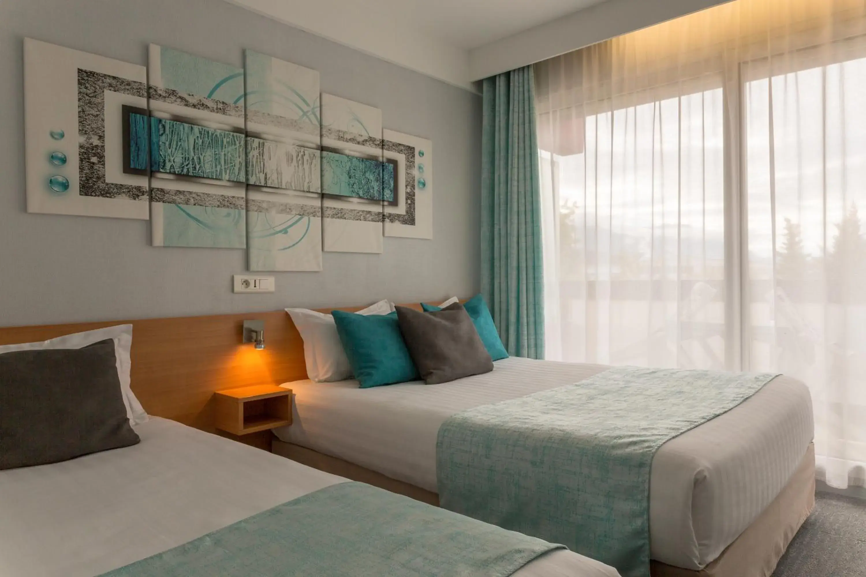 Comfort Twin Room in The Originals City, Hôtel Villancourt, Grenoble Sud Comfort Twin Room in The Originals City, Hôtel Villancourt, Grenoble Sud