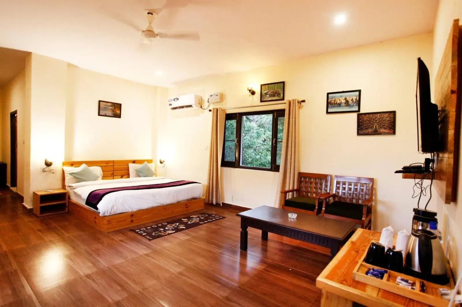 Villa with Garden View in Vanasthali Jungle Resort Jim Corbett Villa with Garden View in Vanasthali Jungle Resort Jim Corbett