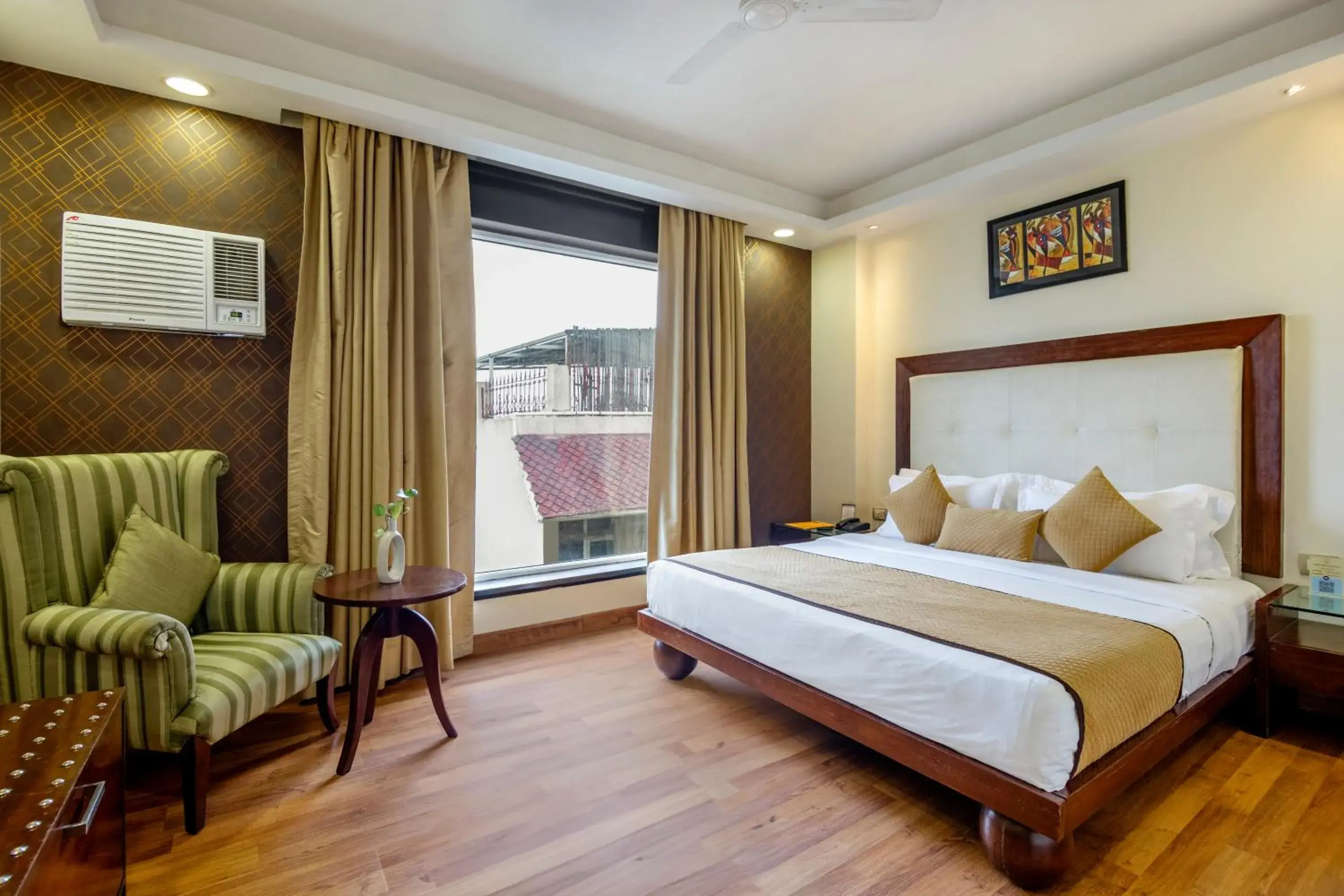 Deluxe Double or Twin Room with City View in The Grand Orion - Kailash Colony Deluxe Double or Twin Room with City View in The Grand Orion - Kailash Colony