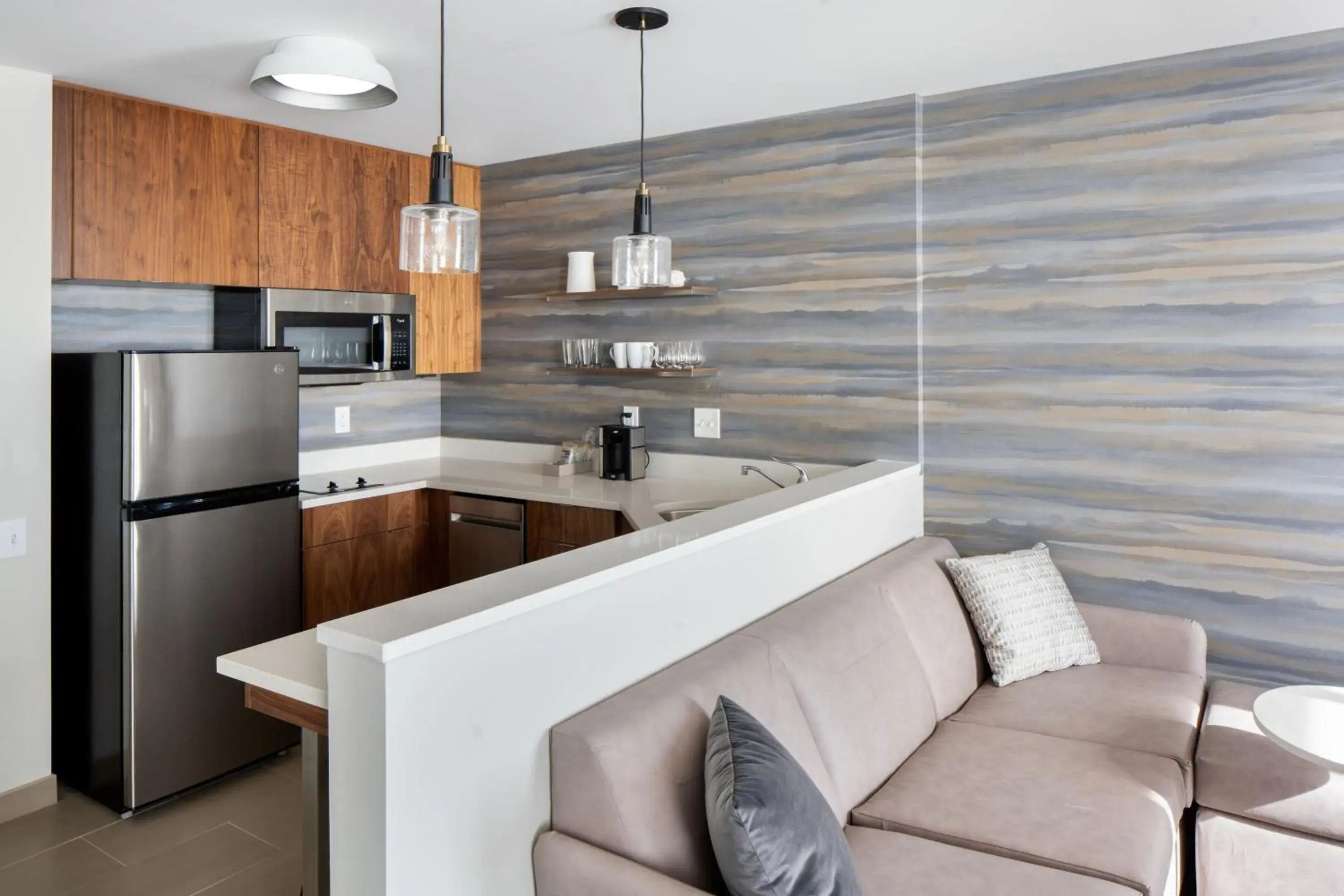 King Studio with Sofa Bed - Hearing Accessible in Residence Inn by Marriott Tampa Wesley Chapel King Studio with Sofa Bed - Hearing Accessible in Residence Inn by Marriott Tampa Wesley Chapel