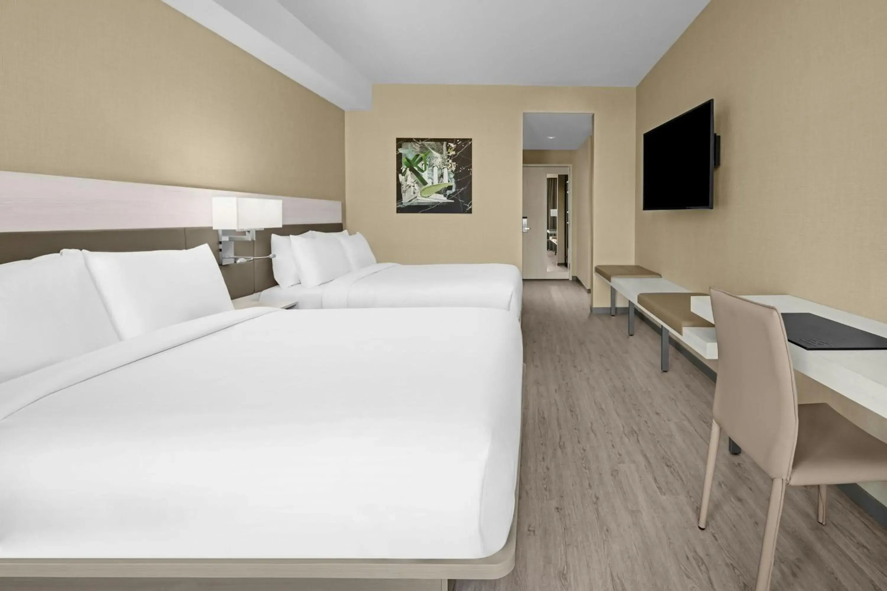 Queen Room with Two Queen Beds in AC Hotel by Marriott Washington DC Capitol Hill Navy Yard Queen Room with Two Queen Beds in AC Hotel by Marriott Washington DC Capitol Hill Navy Yard