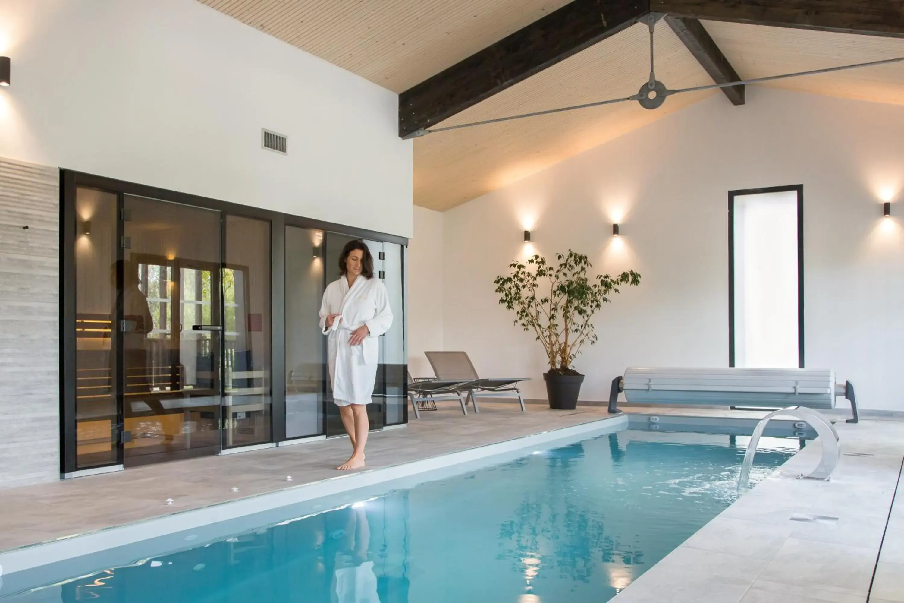 Double Room in Logis Hôtel Restaurant Château Bellevue Double Room in Logis Hôtel Restaurant Château Bellevue