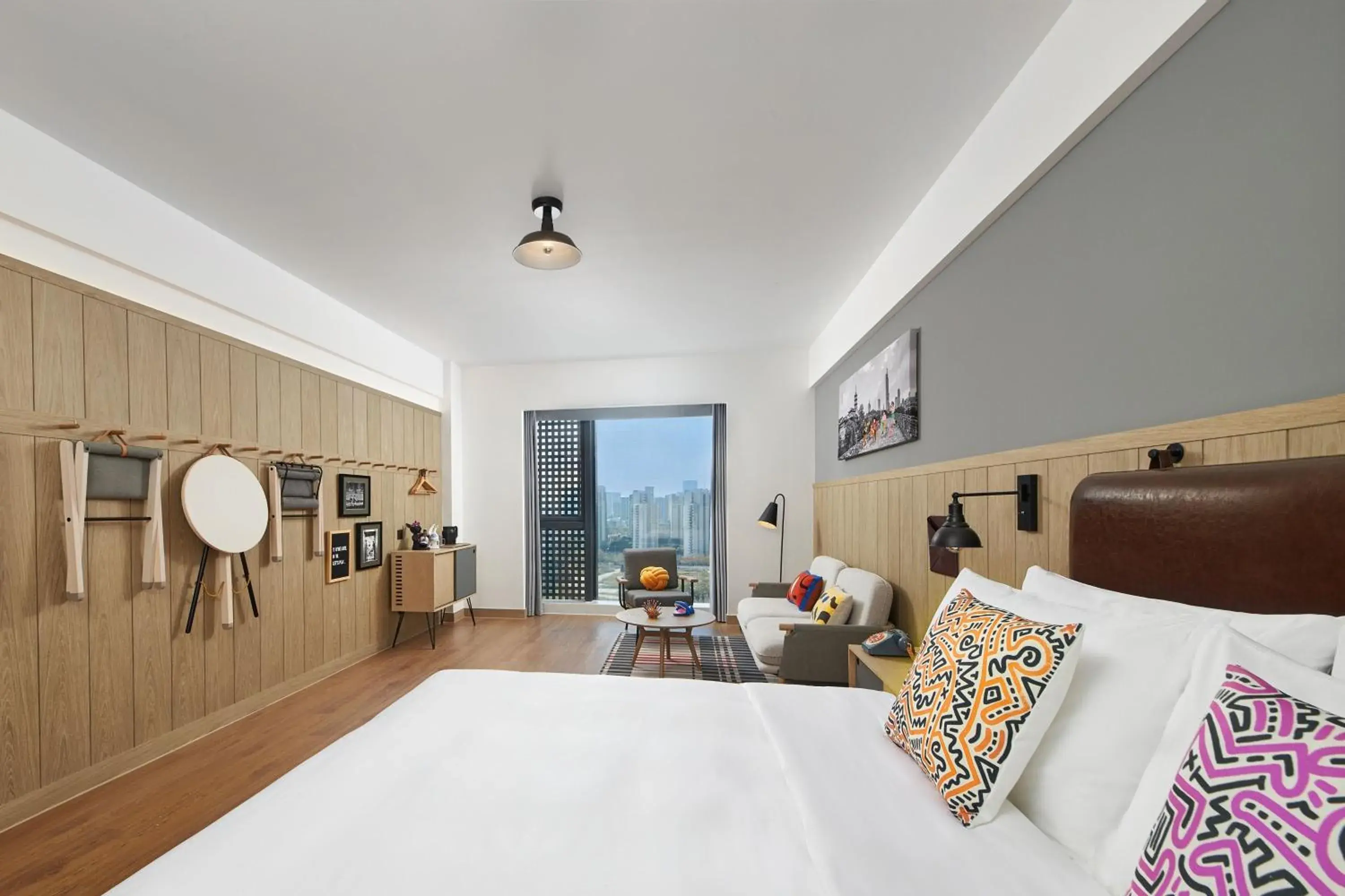 Selected King Room in Moxy Nanjing Jiangning Selected King Room in Moxy Nanjing Jiangning