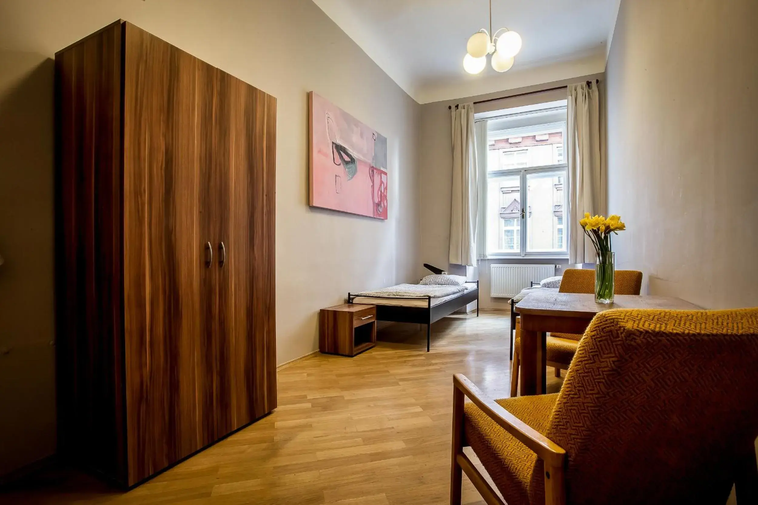 Standard Twin Room with Shared Bathroom in Ahoy! Hostel Standard Twin Room with Shared Bathroom in Ahoy! Hostel