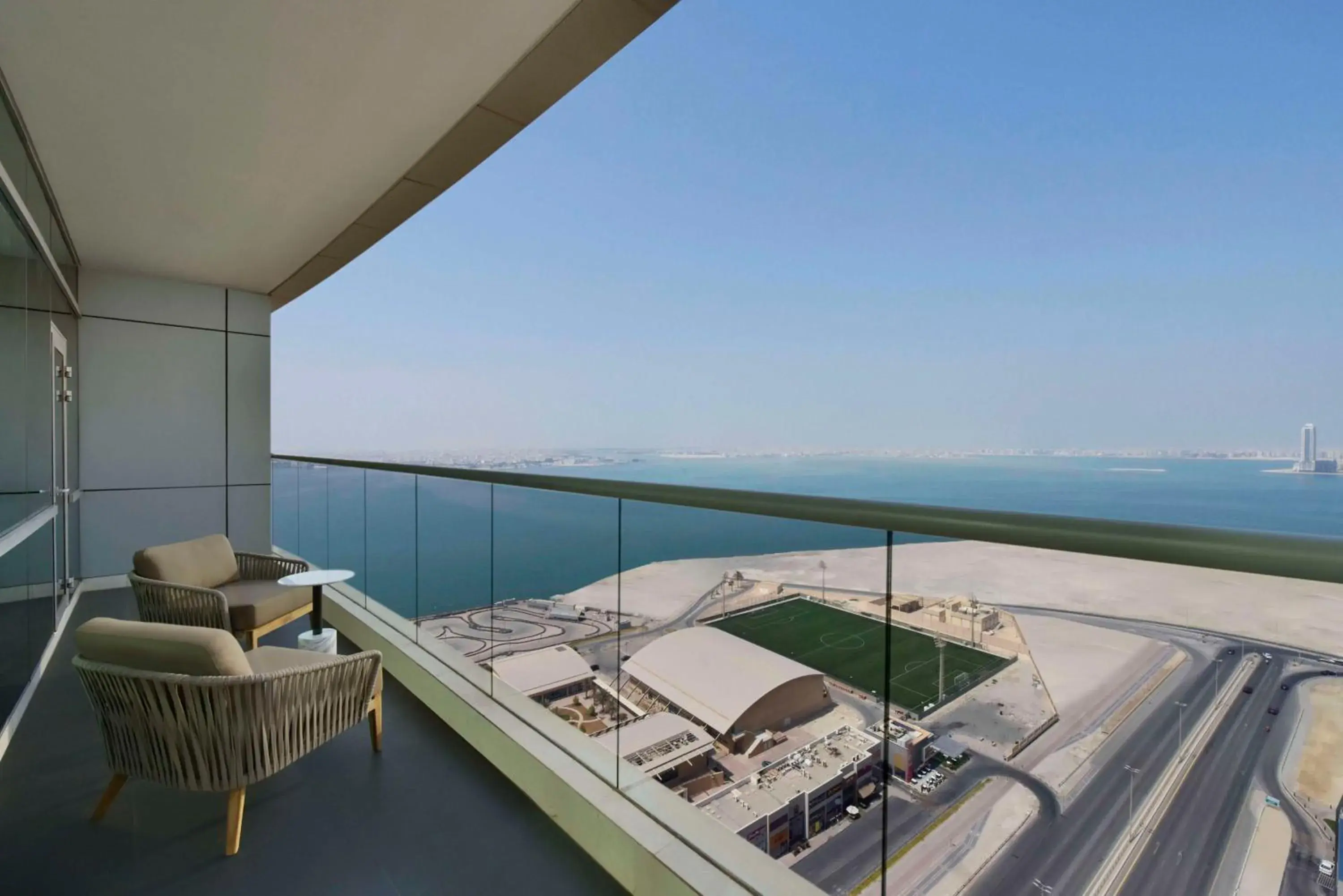 One-Bedroom Apartment with Balcony in Hilton Bahrain One-Bedroom Apartment with Balcony in Hilton Bahrain