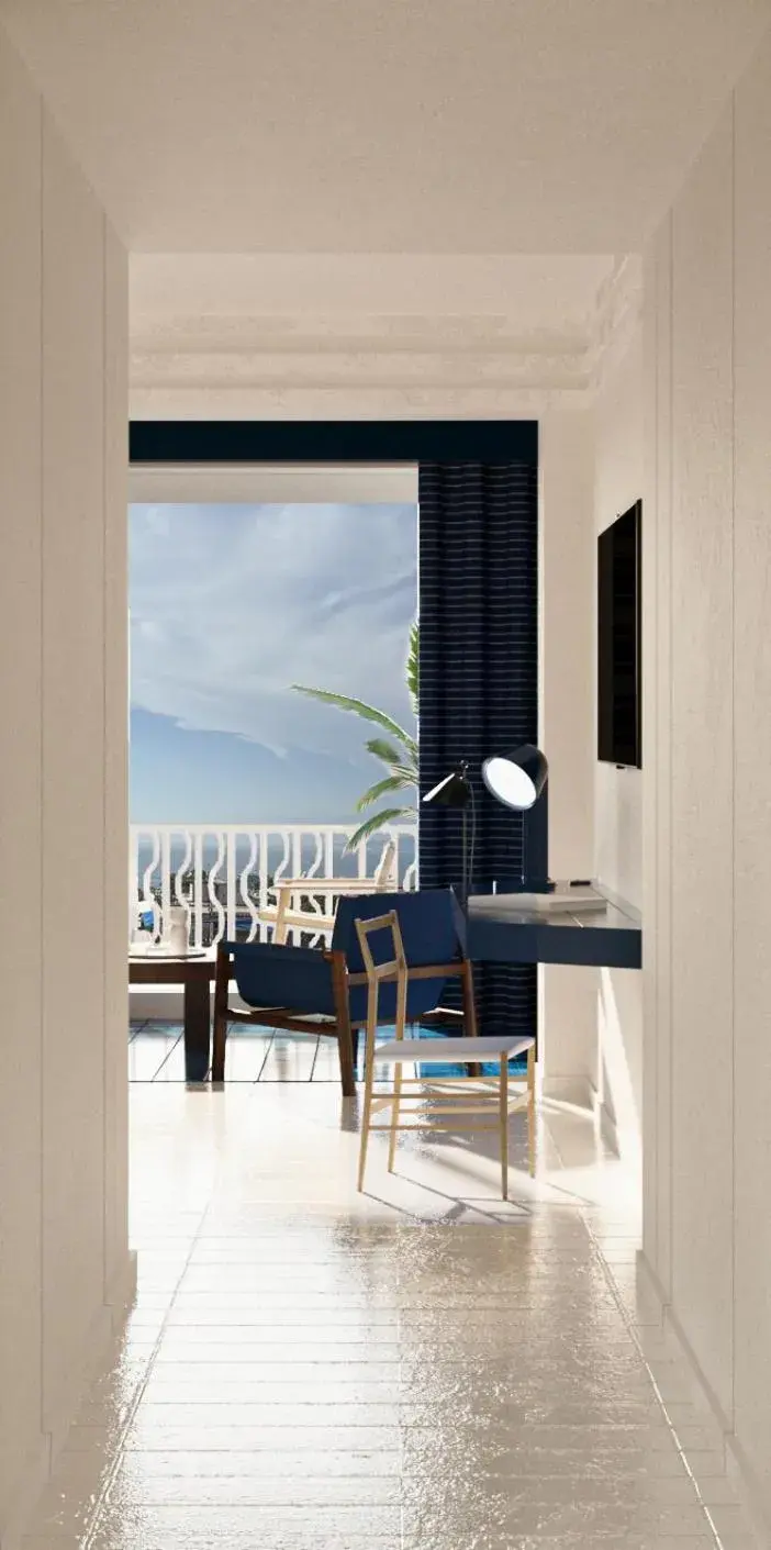 Junior Suite with Sea View - single occupancy in Grand Hotel Flora Junior Suite with Sea View - single occupancy in Grand Hotel Flora