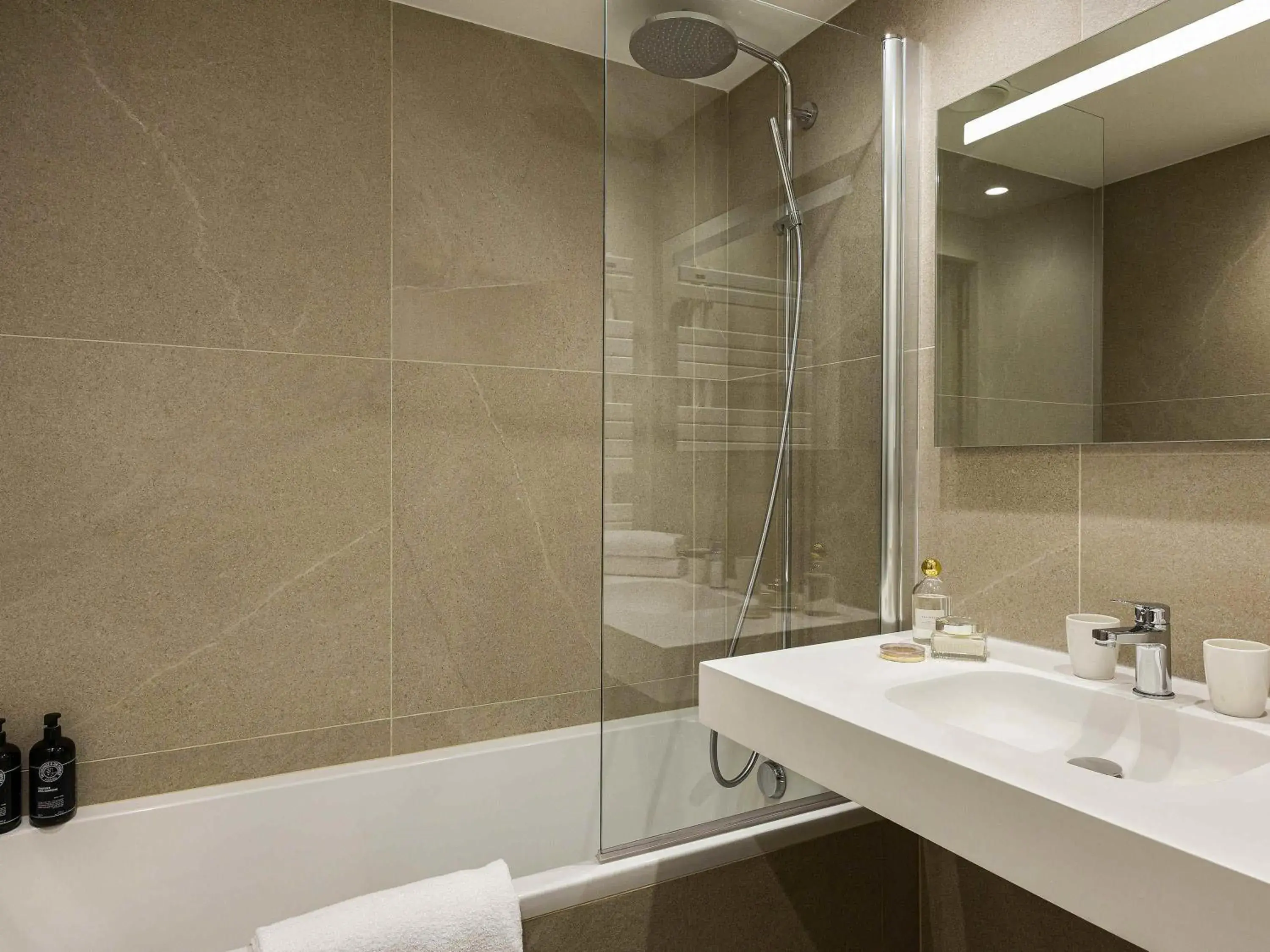 Classic Room with Two Single Beds and Sofa Bed in Le Saint Gervais Hotel & Spa Handwritten Collection Classic Room with Two Single Beds and Sofa Bed in Le Saint Gervais Hotel & Spa Handwritten Collection