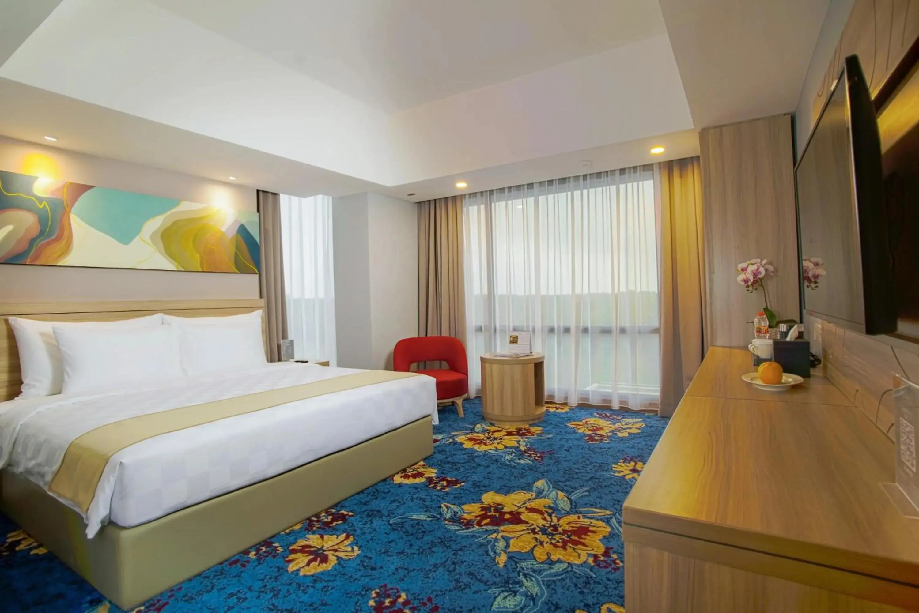 Deluxe Double Room in Hotel Metland Smara Kertajati Deluxe Double Room in Hotel Metland Smara Kertajati