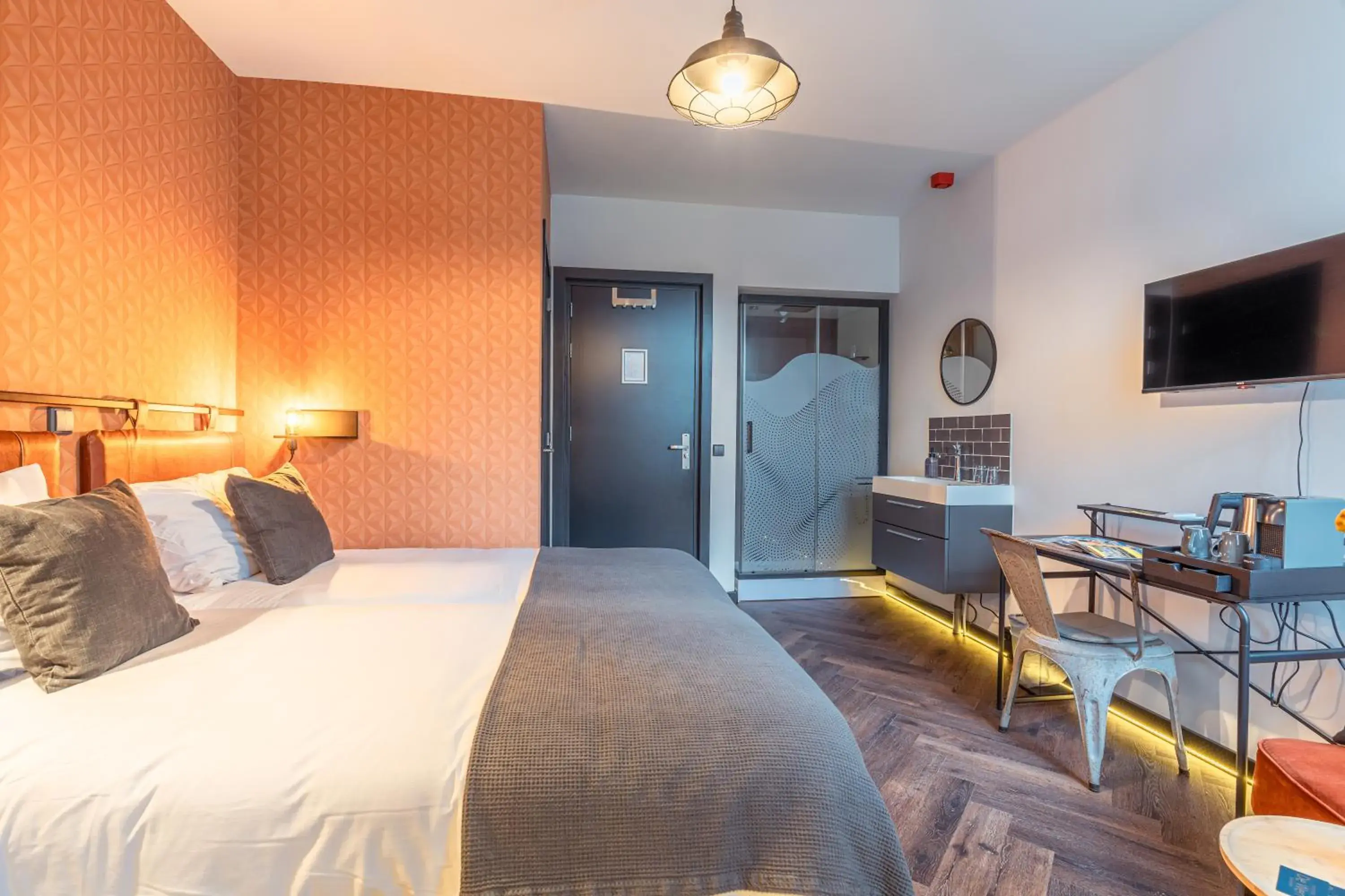 Deluxe Double Room with Balcony in Hotel De Werf Deluxe Double Room with Balcony in Hotel De Werf
