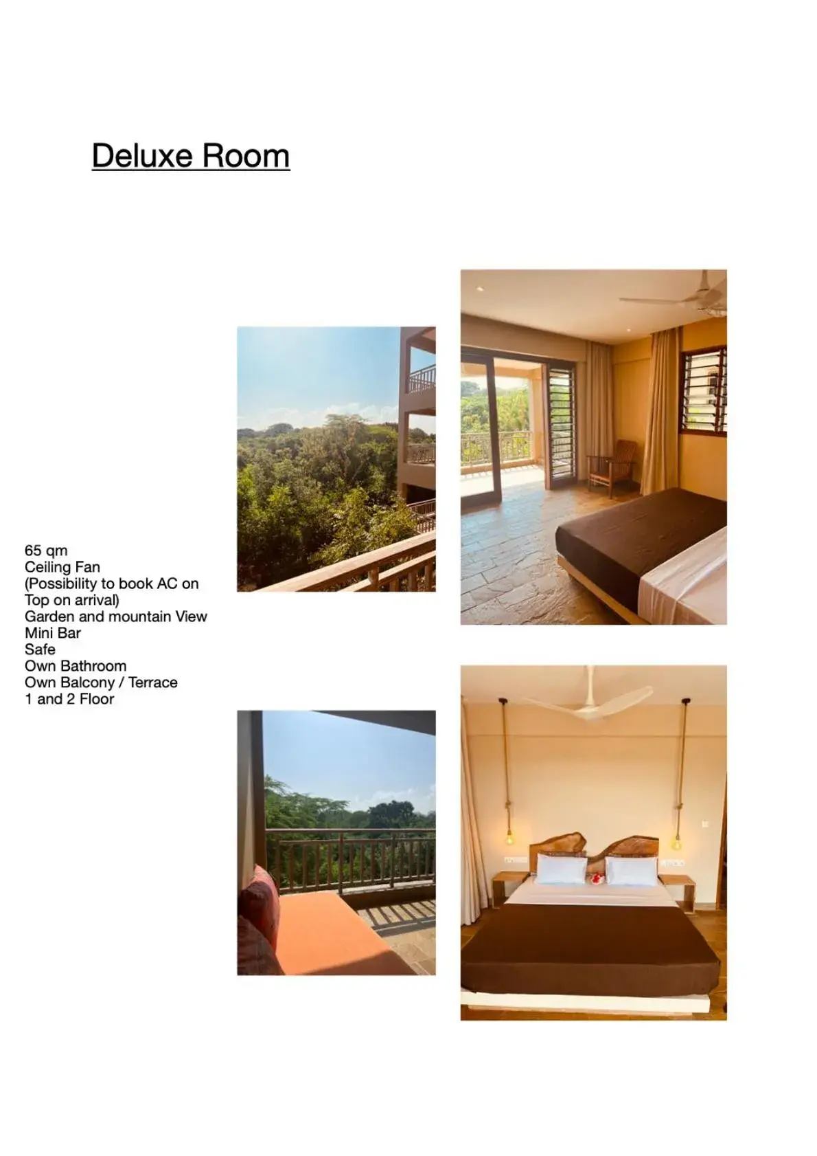 Deluxe Double Room with Balcony in Tombo House Deluxe Double Room with Balcony in Tombo House