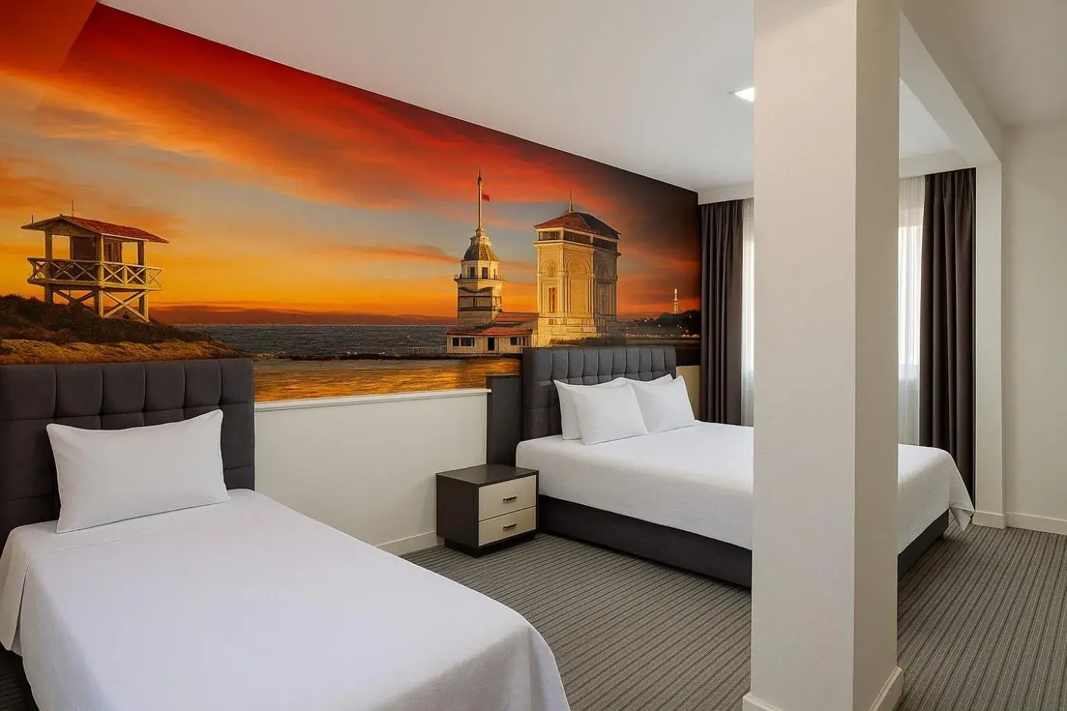 Classic Triple Room in Acar Airport Hotel Plus Classic Triple Room in Acar Airport Hotel Plus