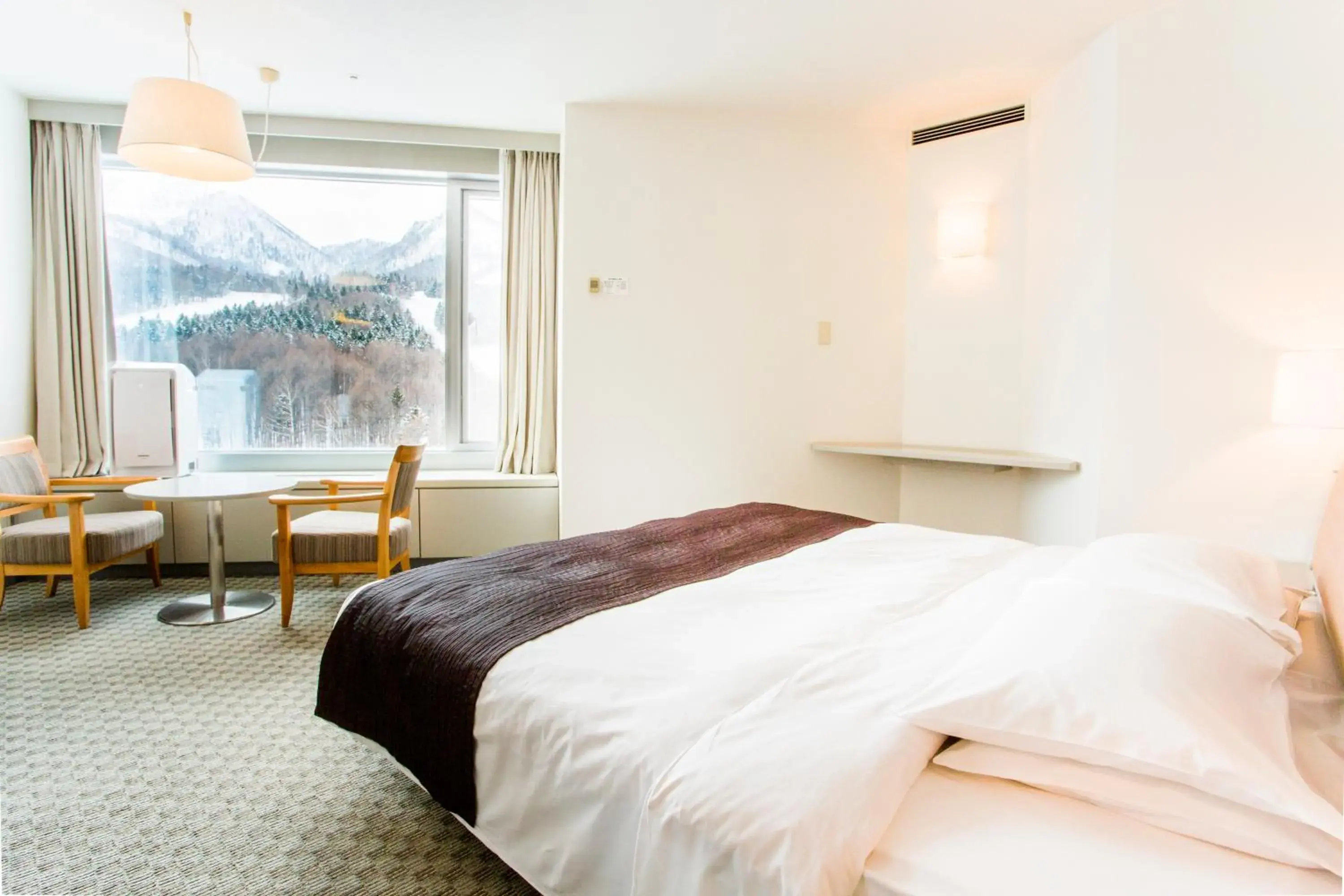 Corner Double Room - single occupancy - Non-Smoking in Shin Furano Prince Hotel Corner Double Room - single occupancy - Non-Smoking in Shin Furano Prince Hotel