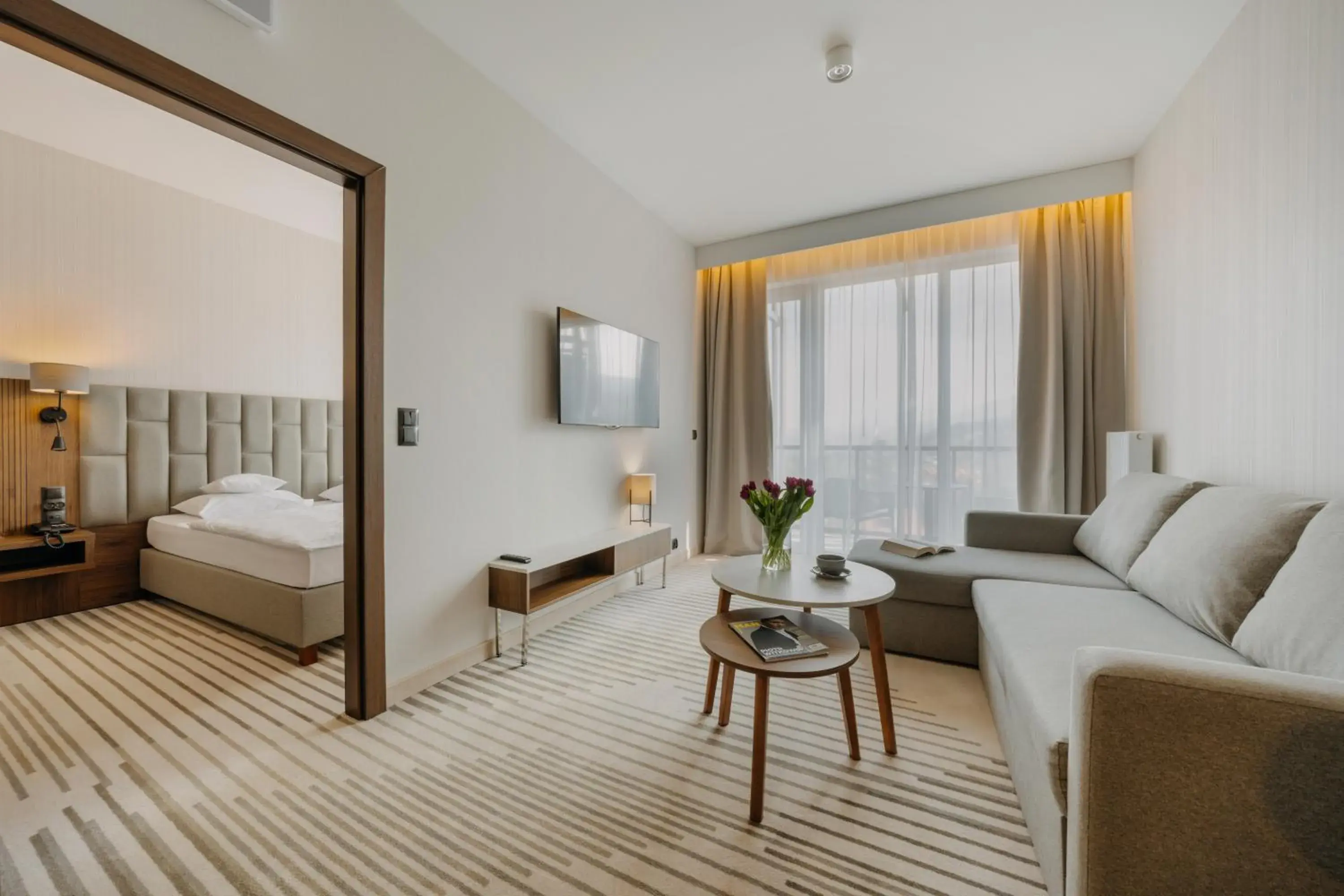 Superior Room with balcony without air conditioning - single occupancy in Elements Hotel&Spa Superior Room with balcony without air conditioning - single occupancy in Elements Hotel&Spa