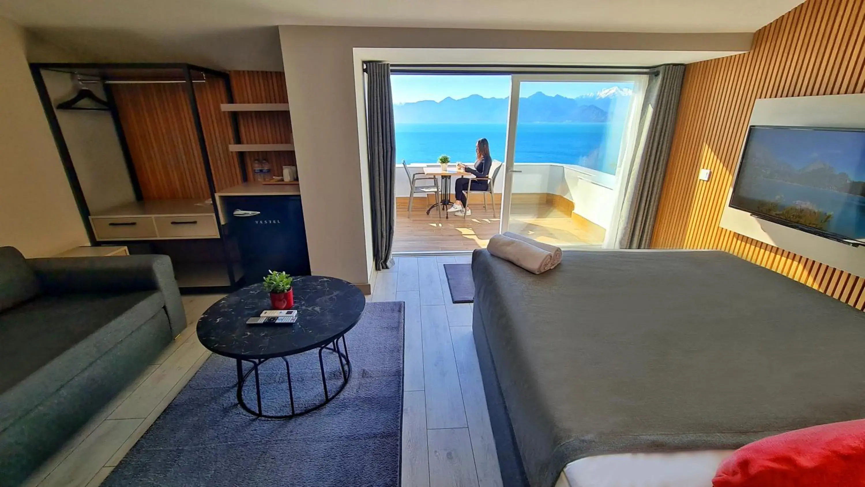 Double Room with Terrace in Letstay Panorama Suites Double Room with Terrace in Letstay Panorama Suites