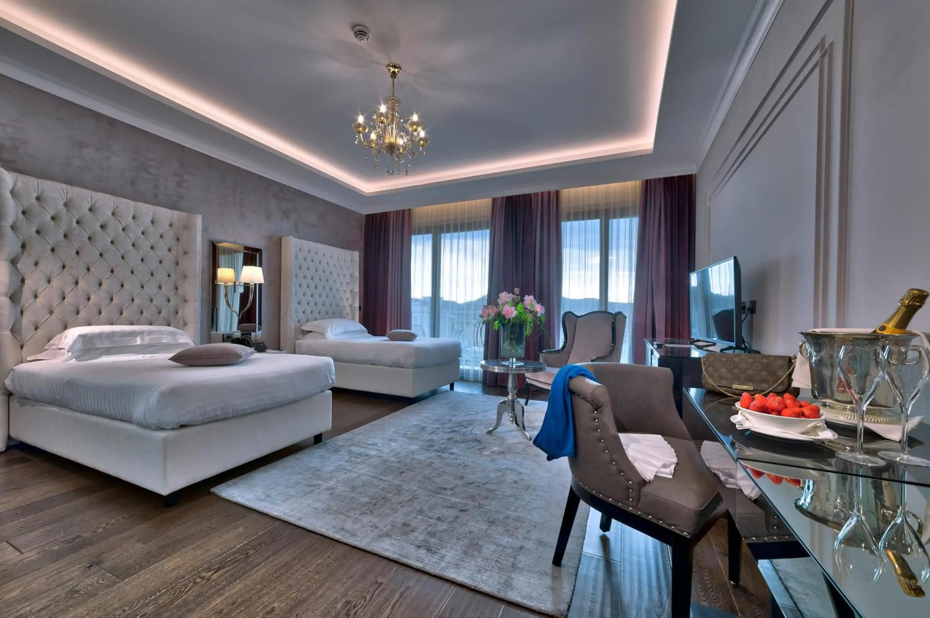 Premium Panorama Double Room in Hotel President Terme Premium Panorama Double Room in Hotel President Terme