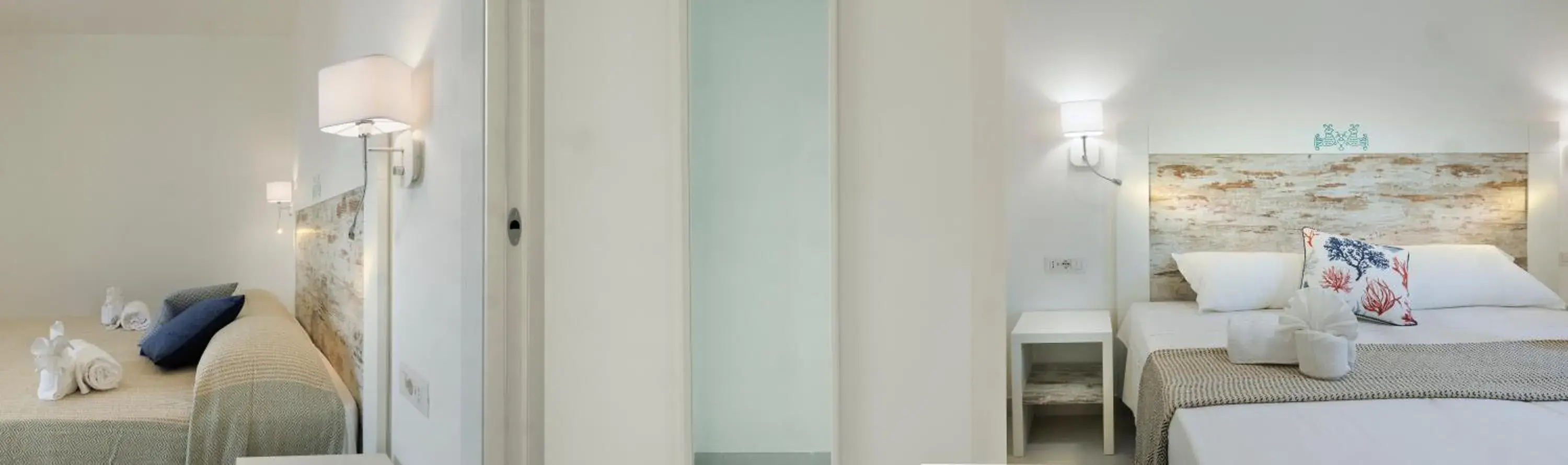 Quadruple Room with Sea View in Mercury Beach Hotel Quadruple Room with Sea View in Mercury Beach Hotel