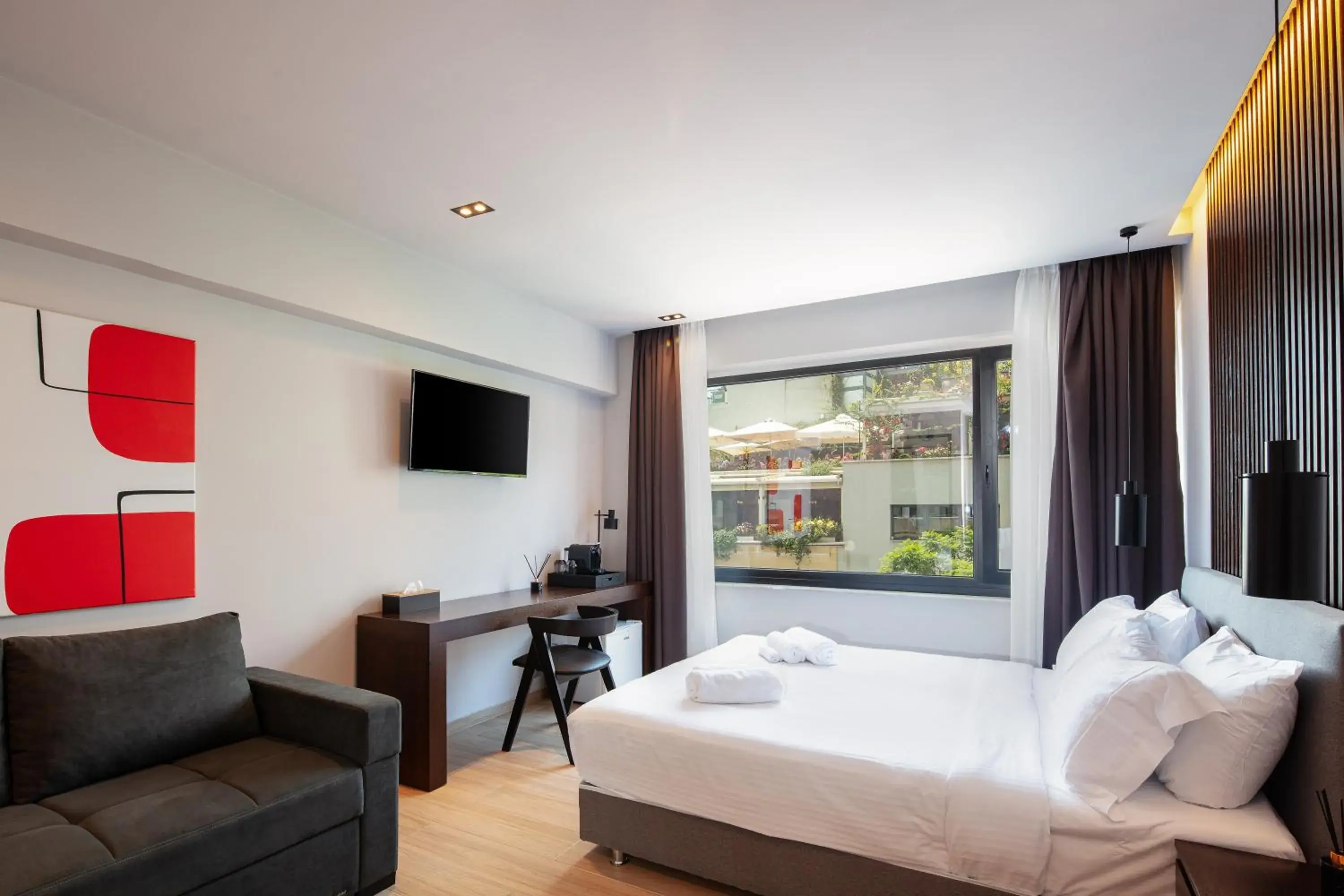 Deluxe Double Room in Athens Tower Deluxe Double Room in Athens Tower