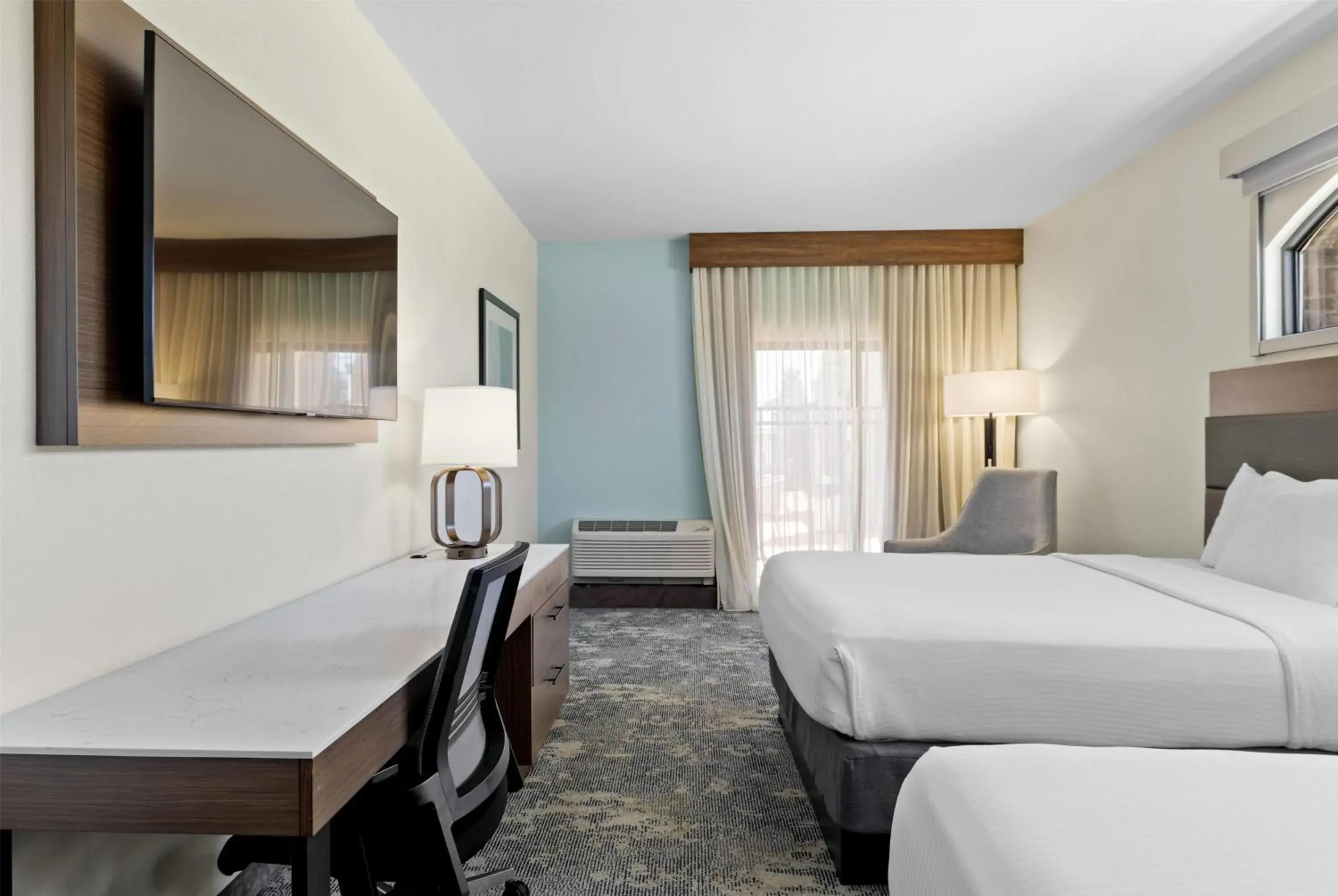 2 Queen Beds, Partial Ocean View Room, Non-Smoking in La Quinta Inn & Suites by Wyndham Santa Cruz 2 Queen Beds, Partial Ocean View Room, Non-Smoking in La Quinta Inn & Suites by Wyndham Santa Cruz