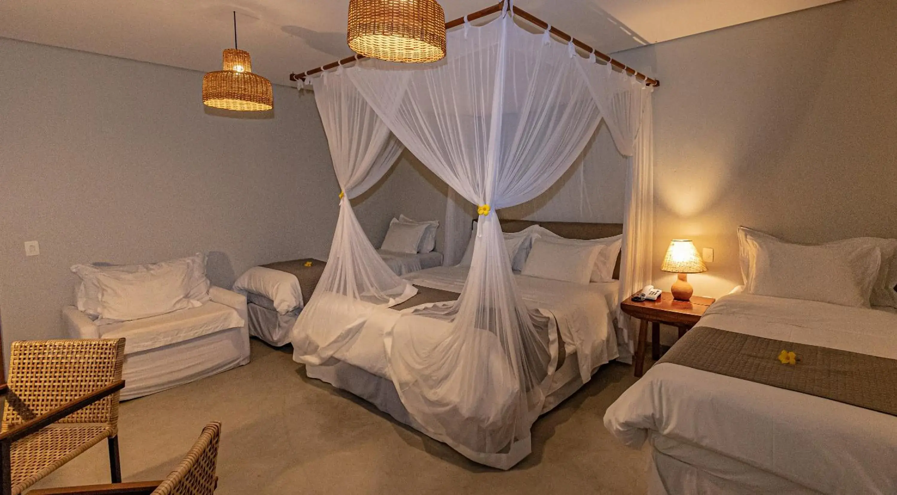 Luxury Quadruple Room in Aysú Trancoso Boutique Hotel Luxury Quadruple Room in Aysú Trancoso Boutique Hotel