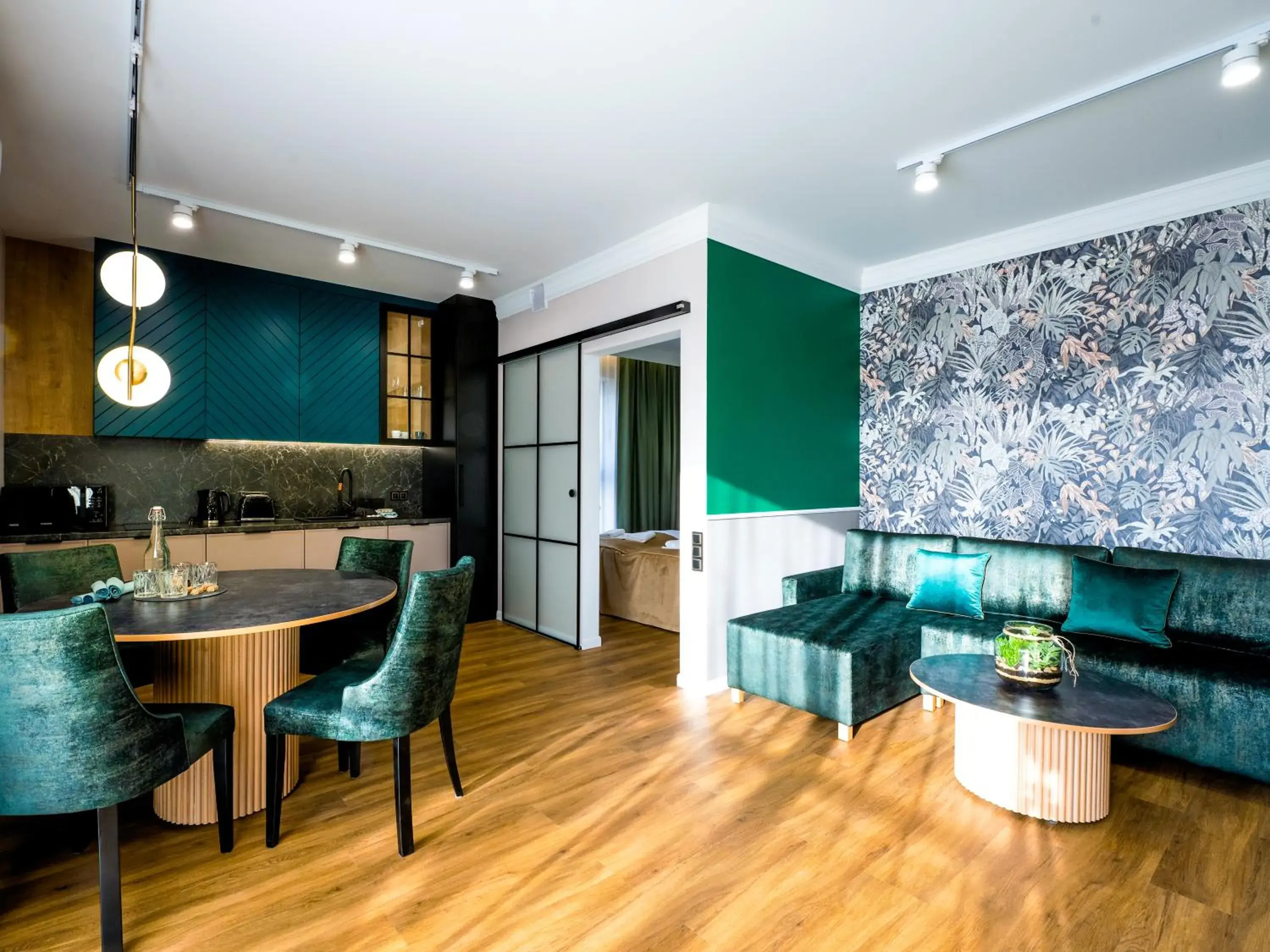 One-Bedroom Apartment in Aparthotel Green Concrete - ekologiczne apartamenty premium ze strefą Wellness One-Bedroom Apartment in Aparthotel Green Concrete - ekologiczne apartamenty premium ze strefą Wellness