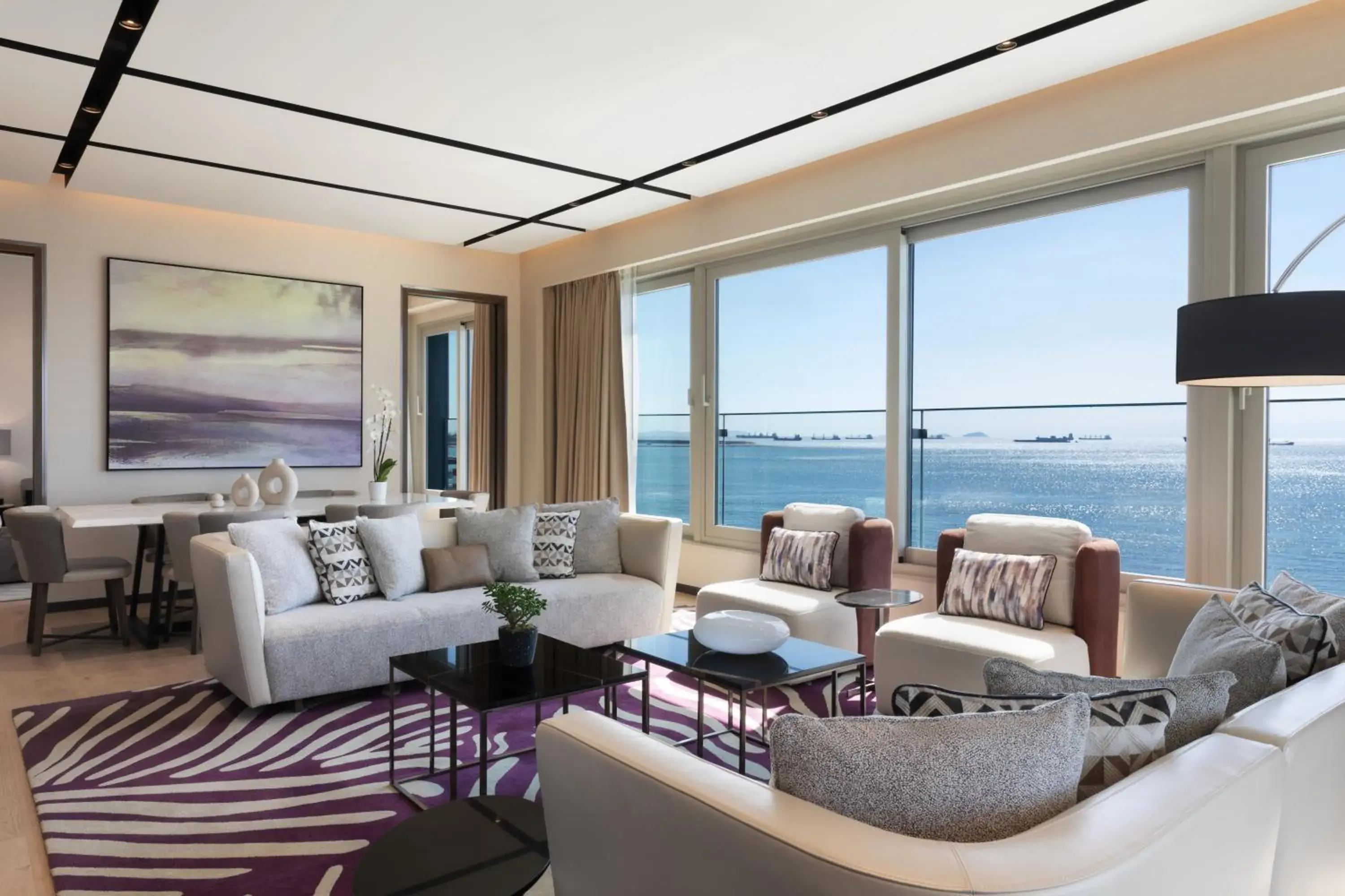 Spacious Two Bedroom Residence with Sea View in JW Marriott Hotel Istanbul Marmara Sea Spacious Two Bedroom Residence with Sea View in JW Marriott Hotel Istanbul Marmara Sea