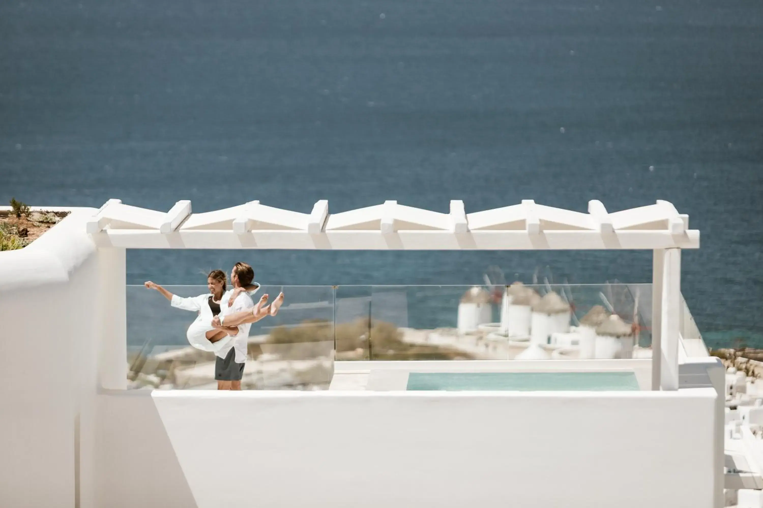 Honeymoon Suite Private Pool Sea View in Lovia Mykonos Honeymoon Suite Private Pool Sea View in Lovia Mykonos