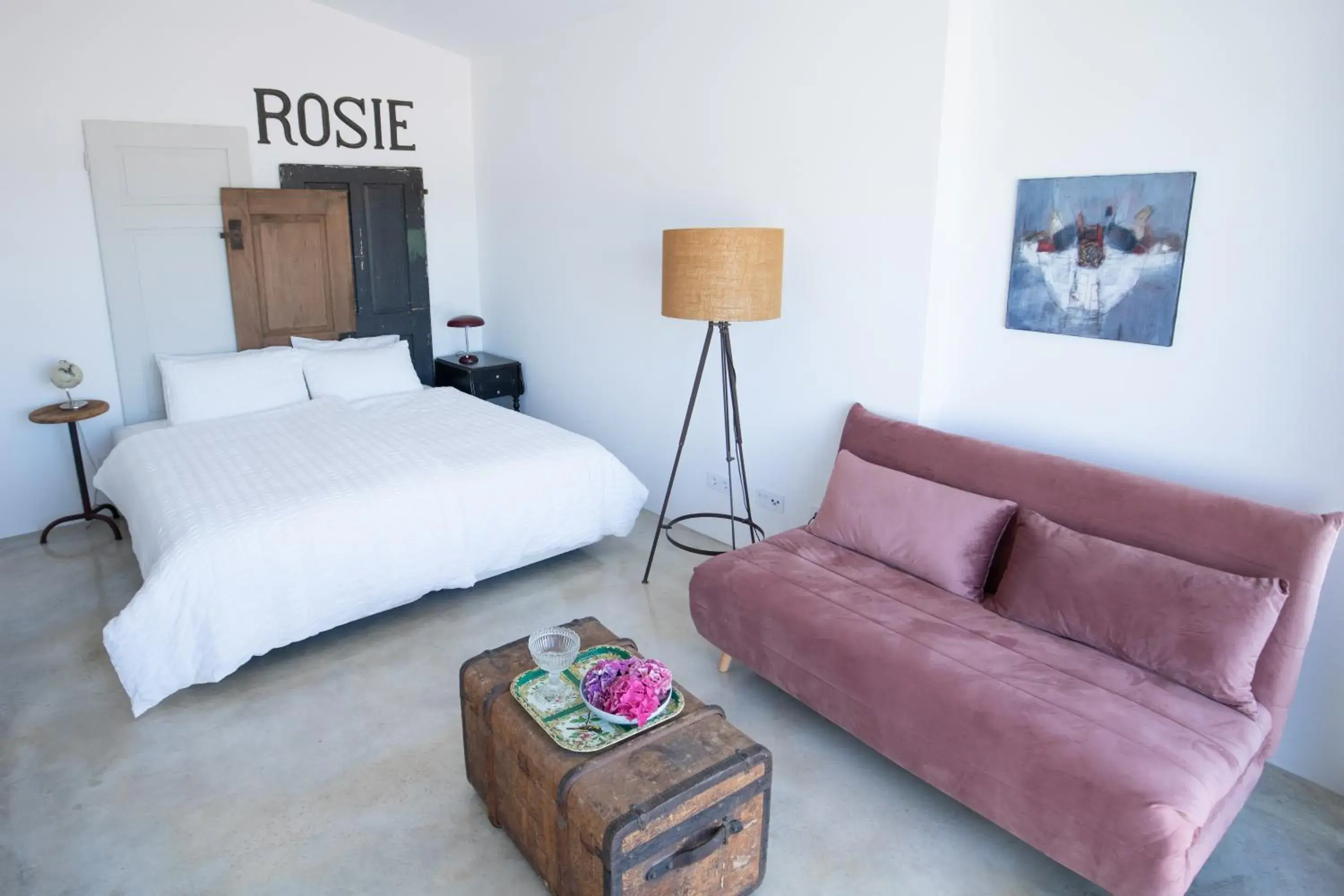 Standard Twin Room with Sofa in Moinho Calmo Standard Twin Room with Sofa in Moinho Calmo