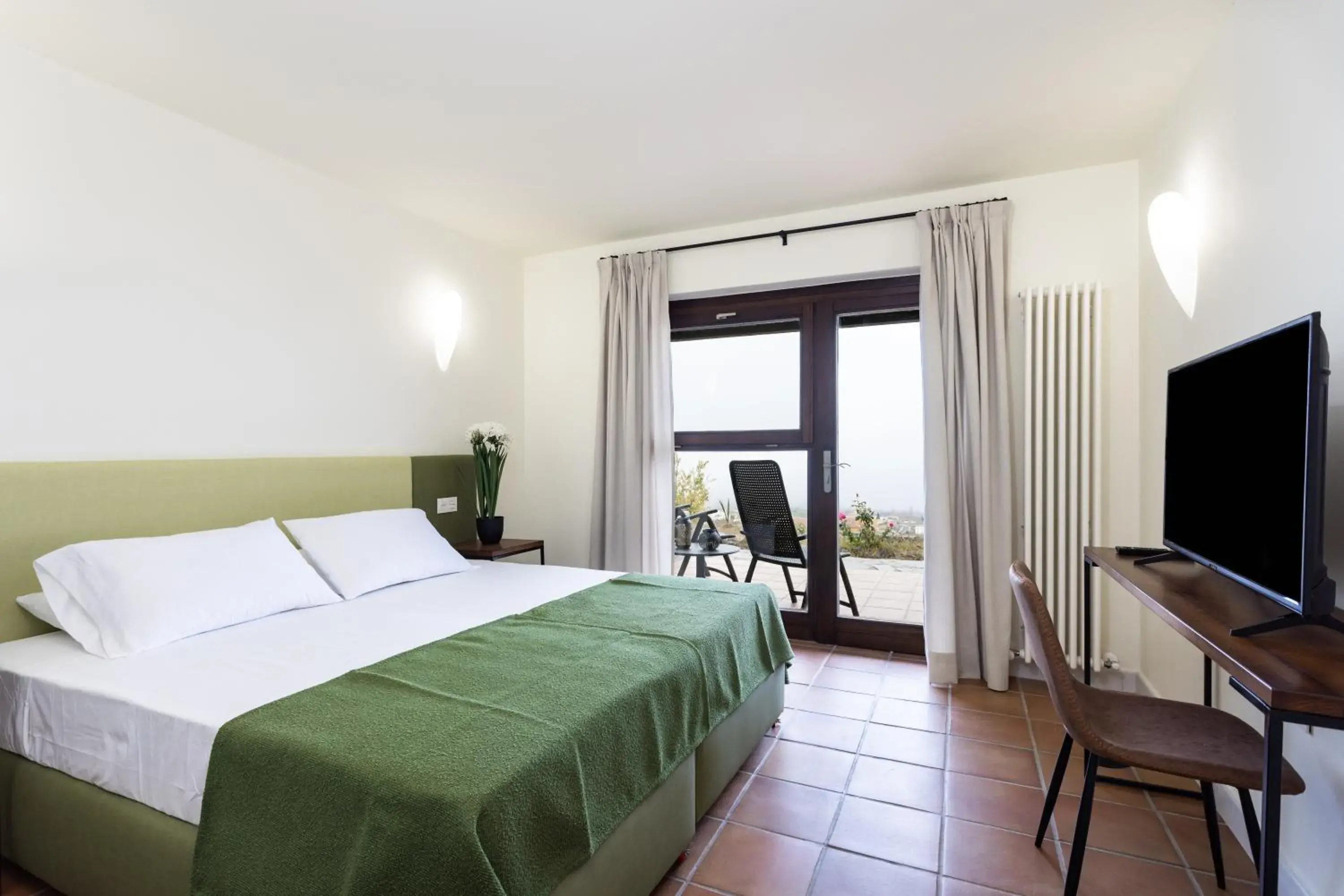 Double Room with Ocean View in Hotel Alta Montaña Double Room with Ocean View in Hotel Alta Montaña