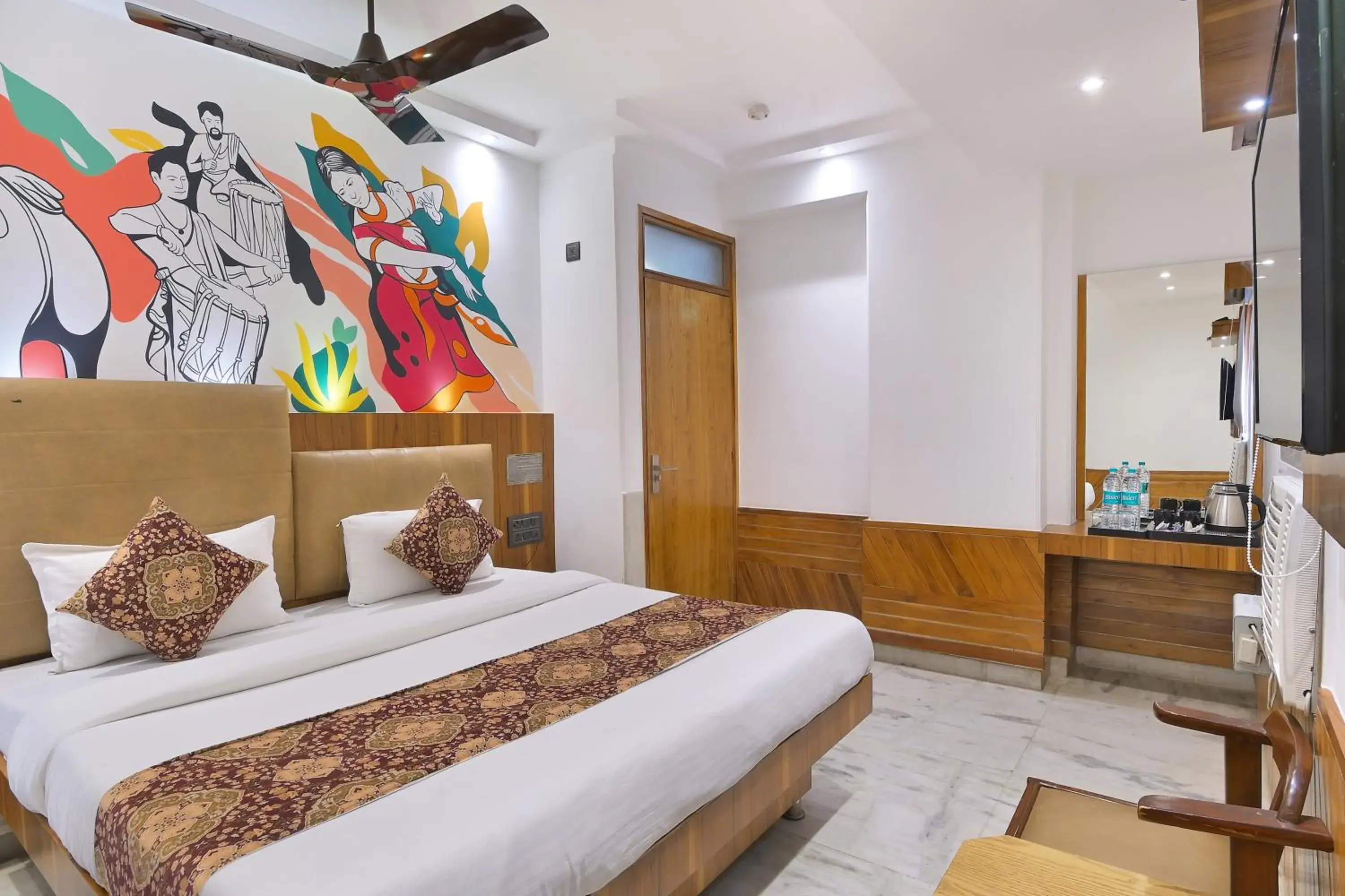 Deluxe Double Room in Hotel Cottage Yes Please New Delhi Deluxe Double Room in Hotel Cottage Yes Please New Delhi