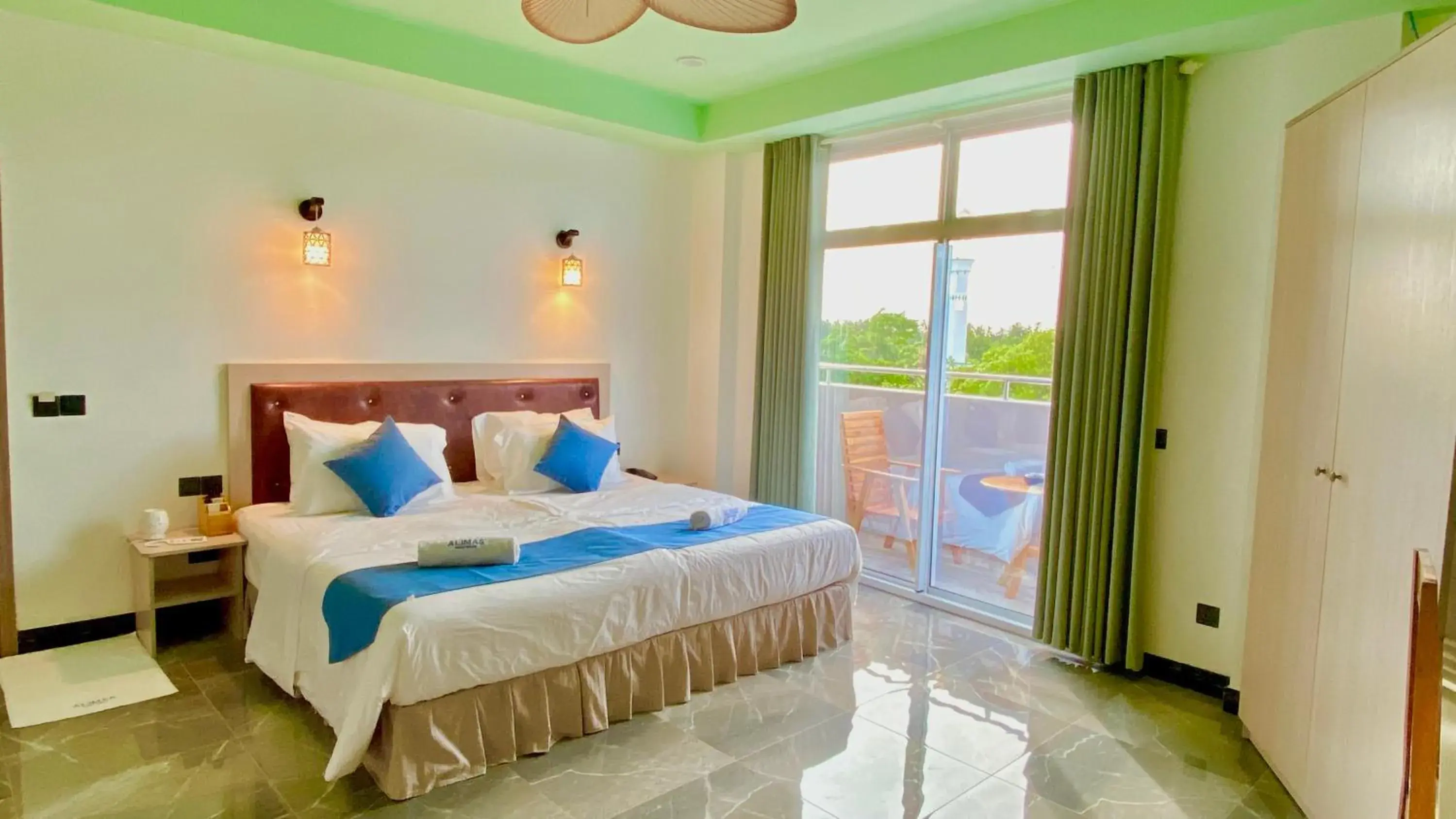 Deluxe Double or Twin Room with City View - single occupancy in Alimas Holiday Retreat Maldives Deluxe Double or Twin Room with City View - single occupancy in Alimas Holiday Retreat Maldives