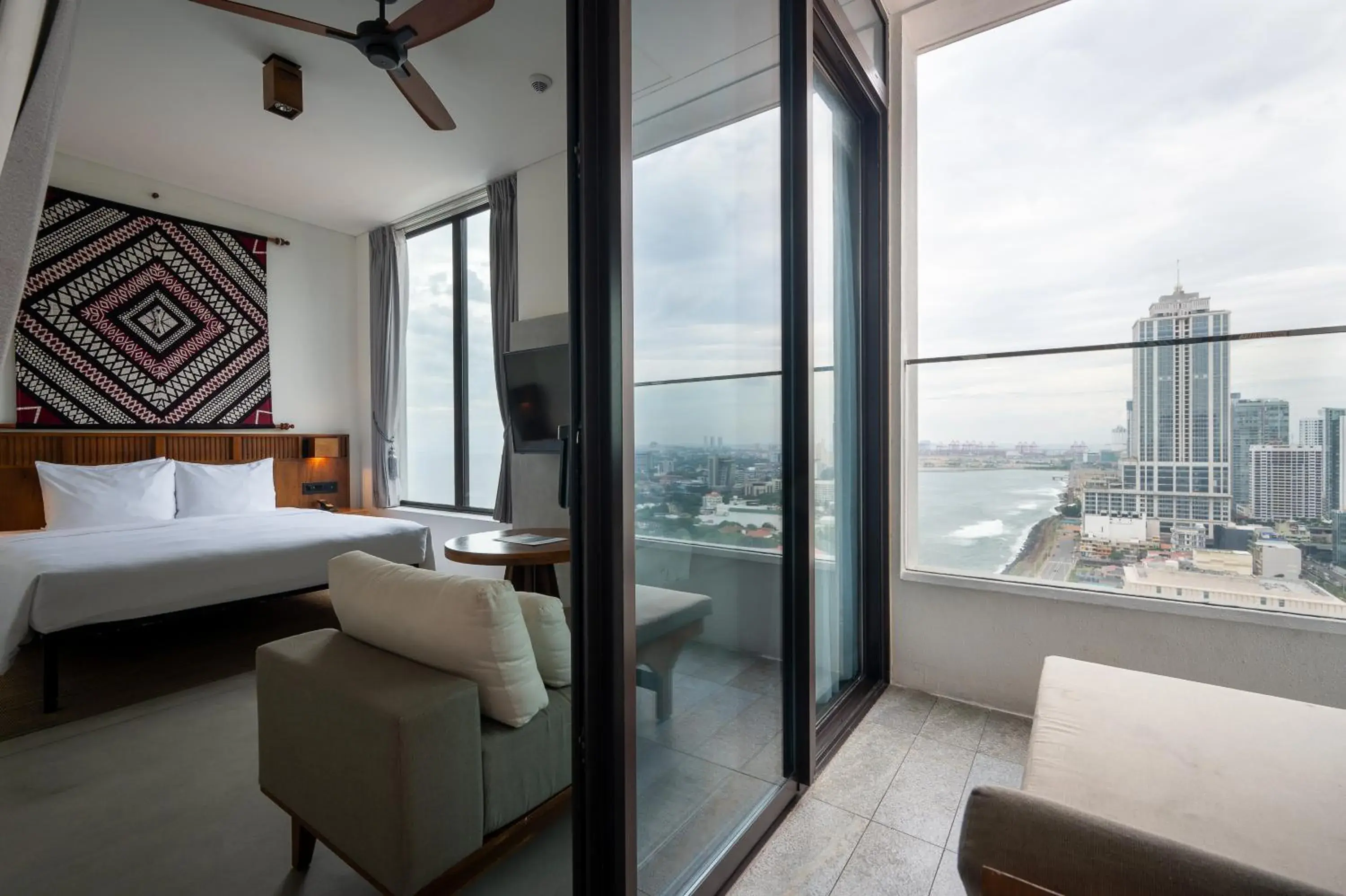 Superior Double Room with Terrace (Partial Sea & City View) in Granbell Hotel Colombo Superior Double Room with Terrace (Partial Sea & City View) in Granbell Hotel Colombo