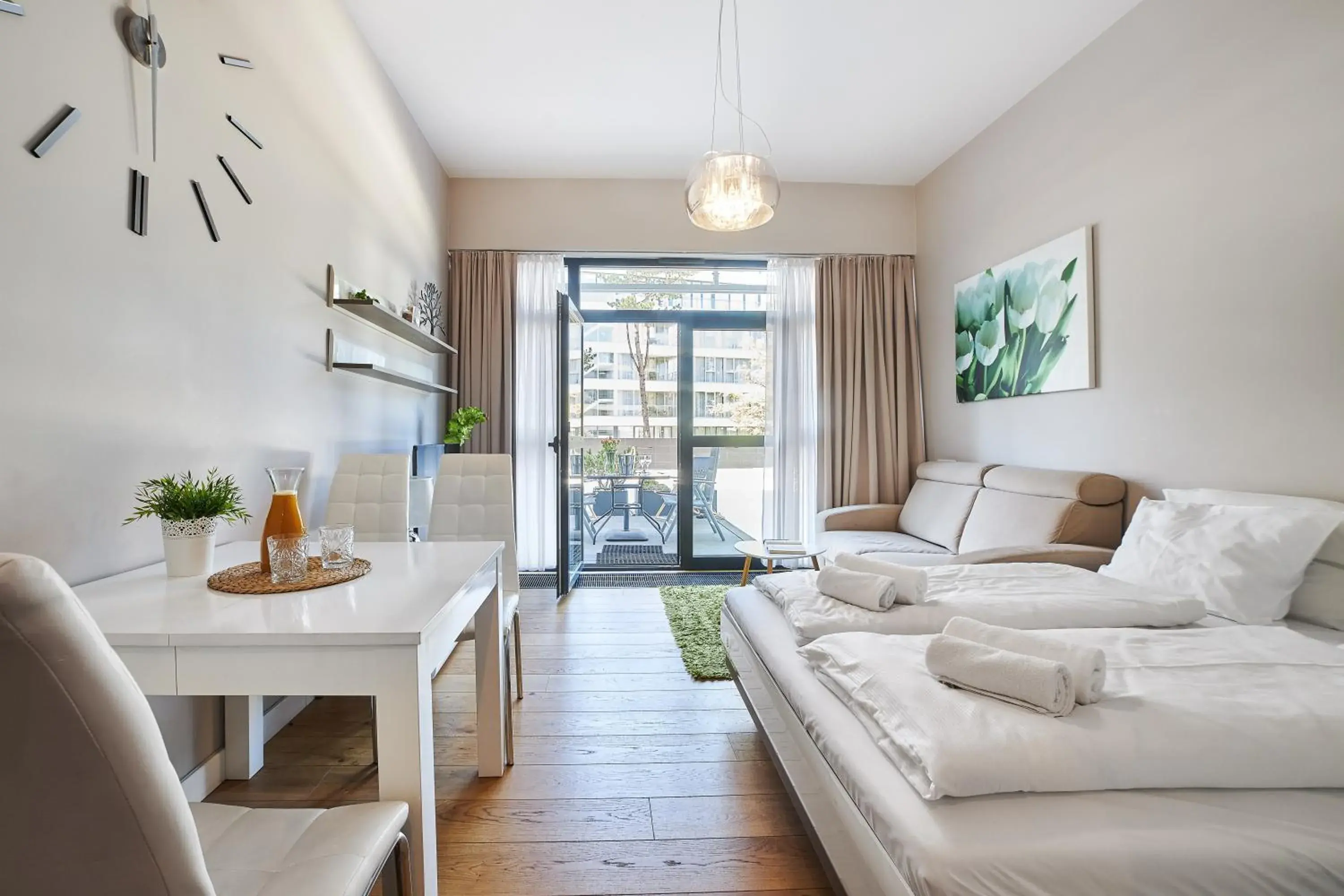 Studio Apartment A117 with an exit to the swimming pool in Dune Beach Resort - A Studio Apartment A117 with an exit to the swimming pool in Dune Beach Resort - A