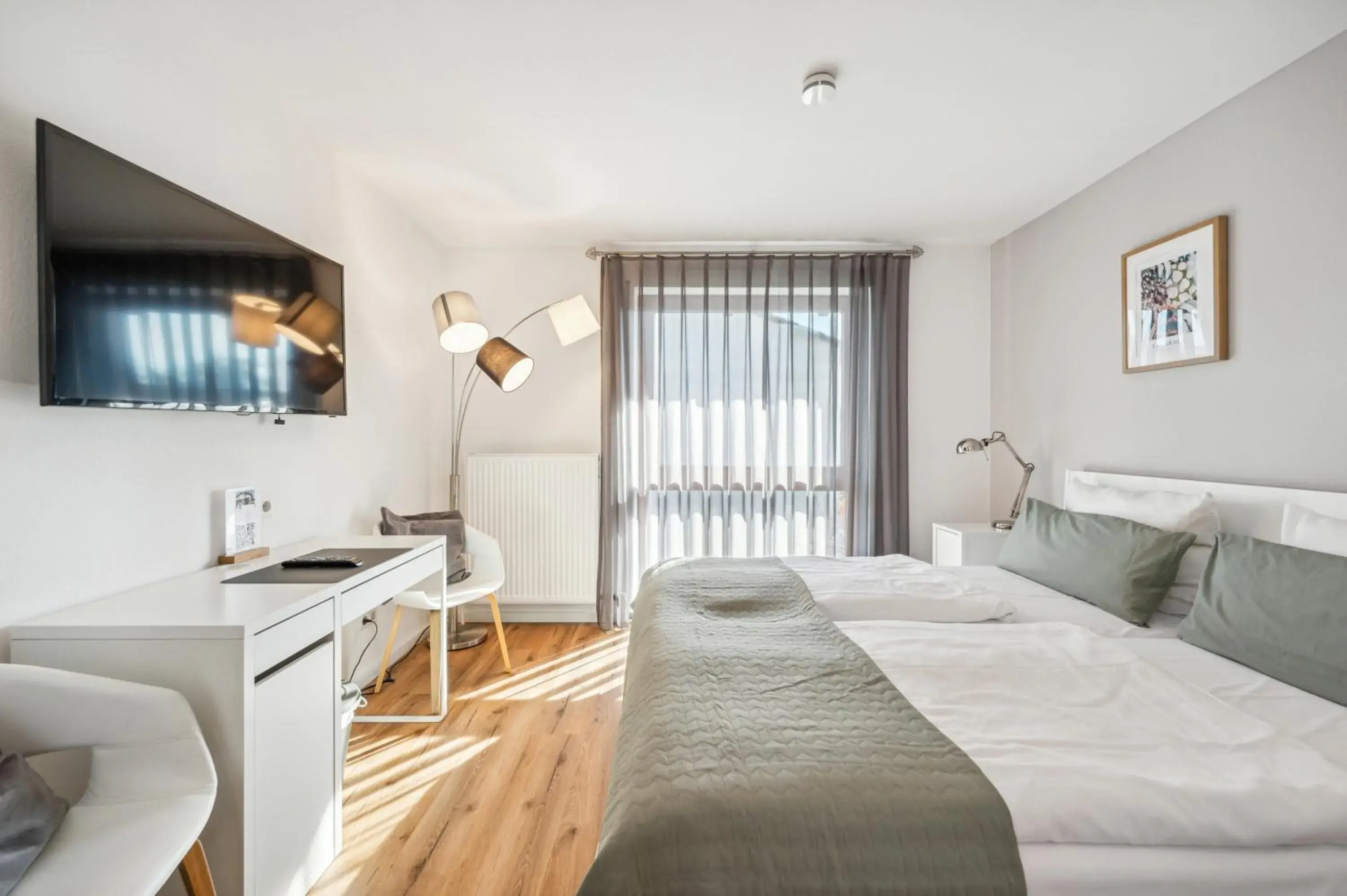 Double Room with Garden View - single occupancy in Gästehaus Hartwig Double Room with Garden View - single occupancy in Gästehaus Hartwig